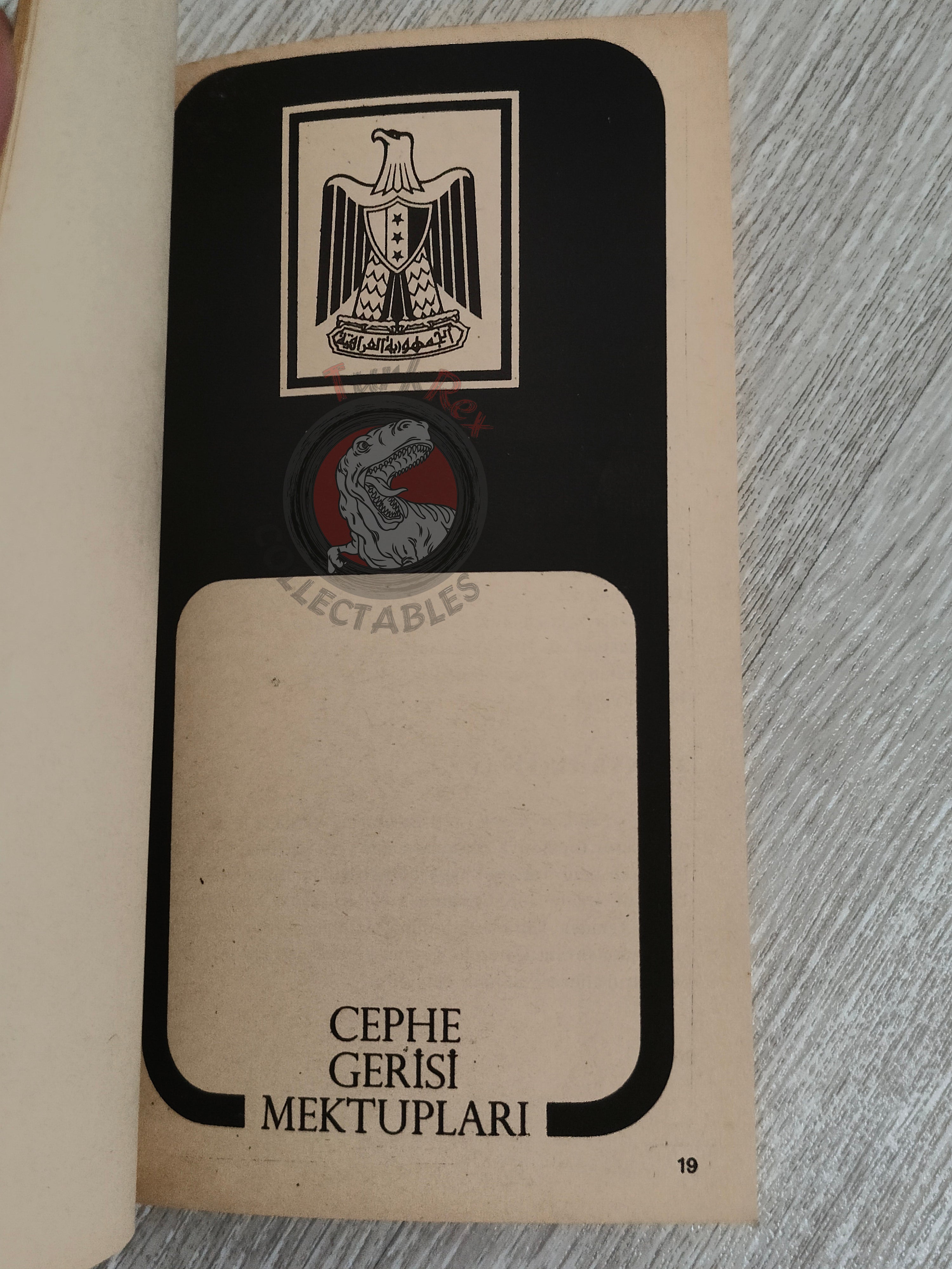 Saddam Hussein - The Story Of A War 1980s Propaganda Book Turkish Middle East