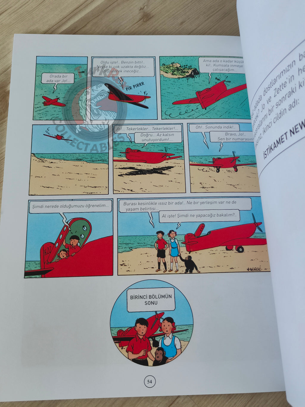 Jo, Zette and Jocko – Mr. Pump’s Legacy Turkish Comic Turkey Herge