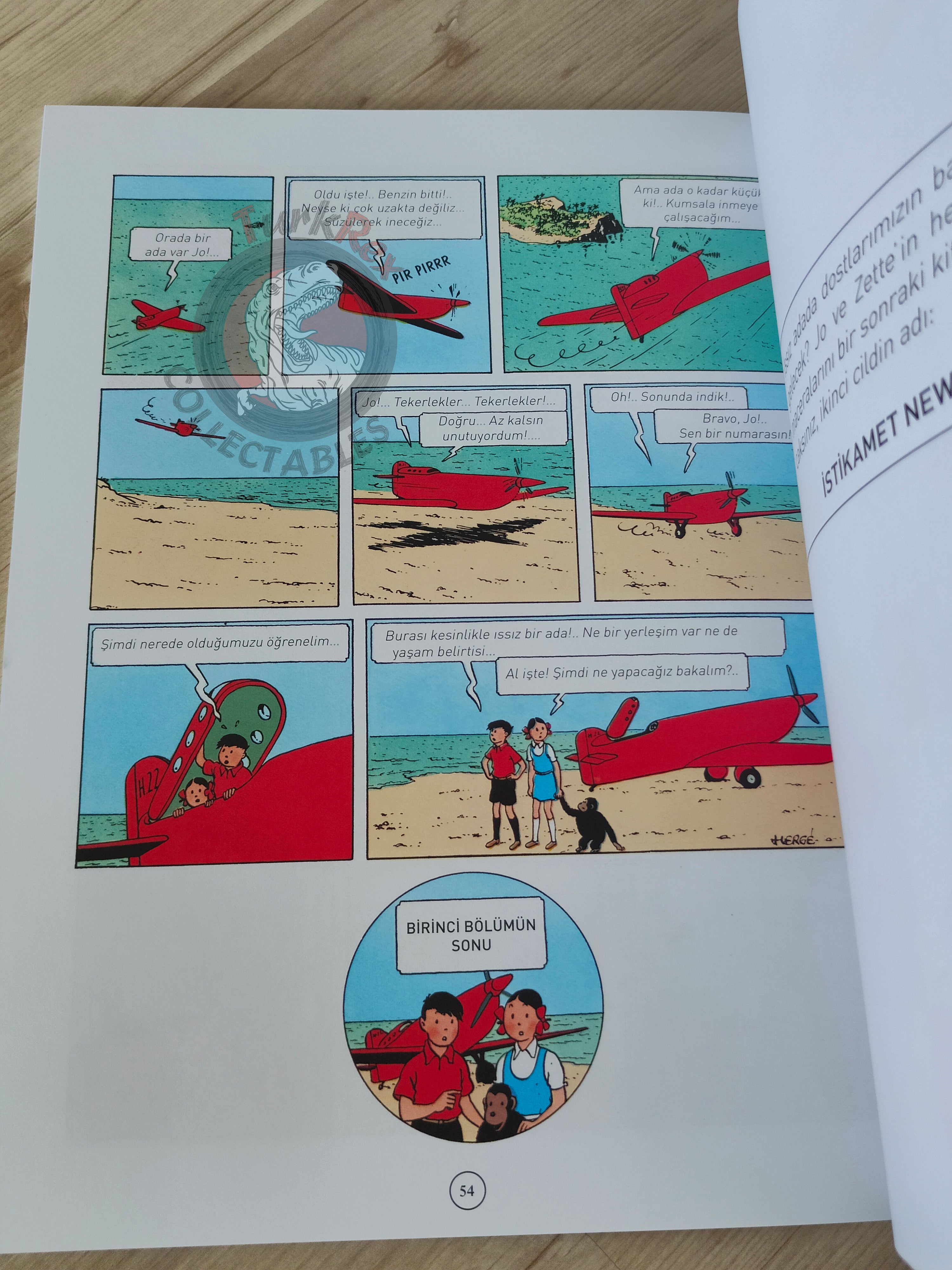 Jo, Zette and Jocko – Mr. Pump’s Legacy Turkish Comic Turkey Herge