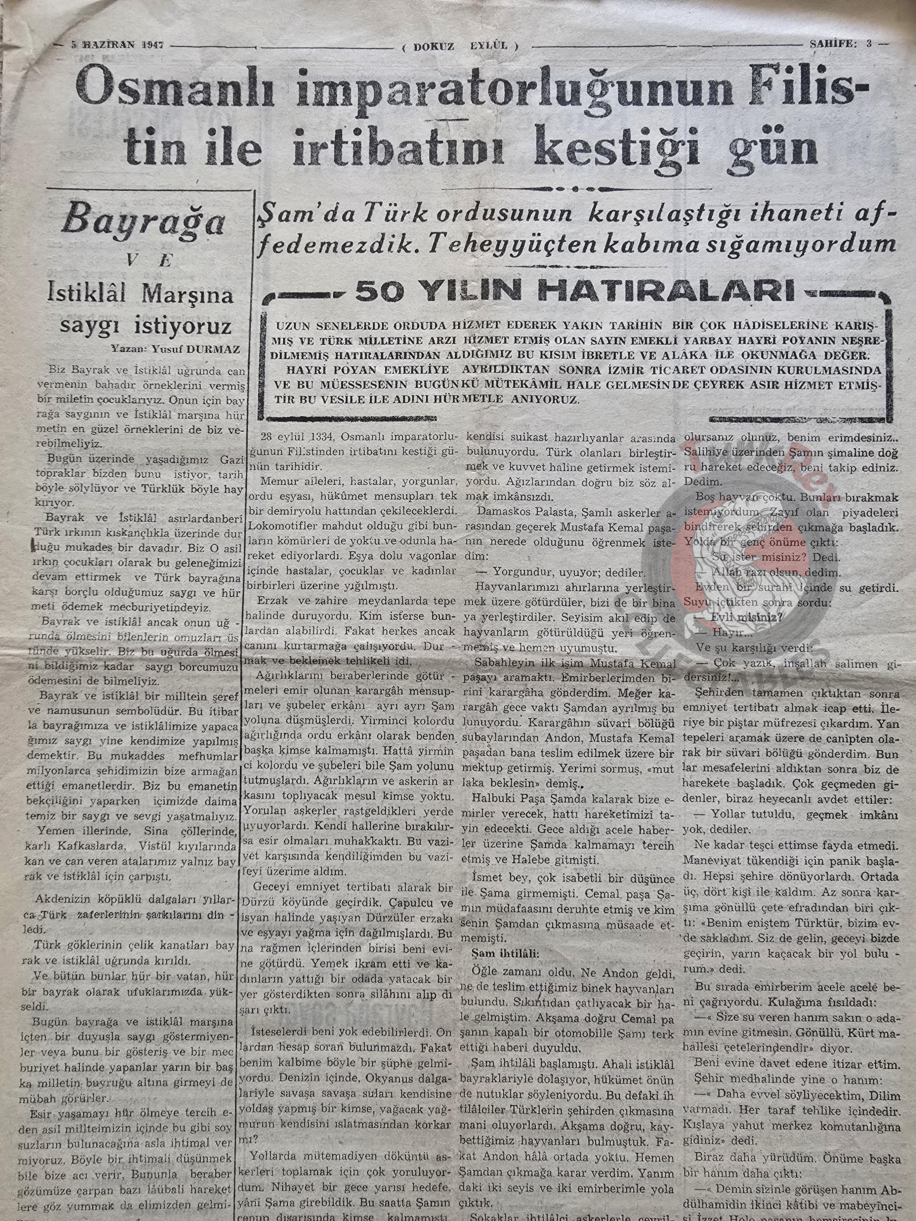 Turkish Freemasonry How Did the Freemasons Operate in İzmir 1947 Turkey Newspaper Masonic