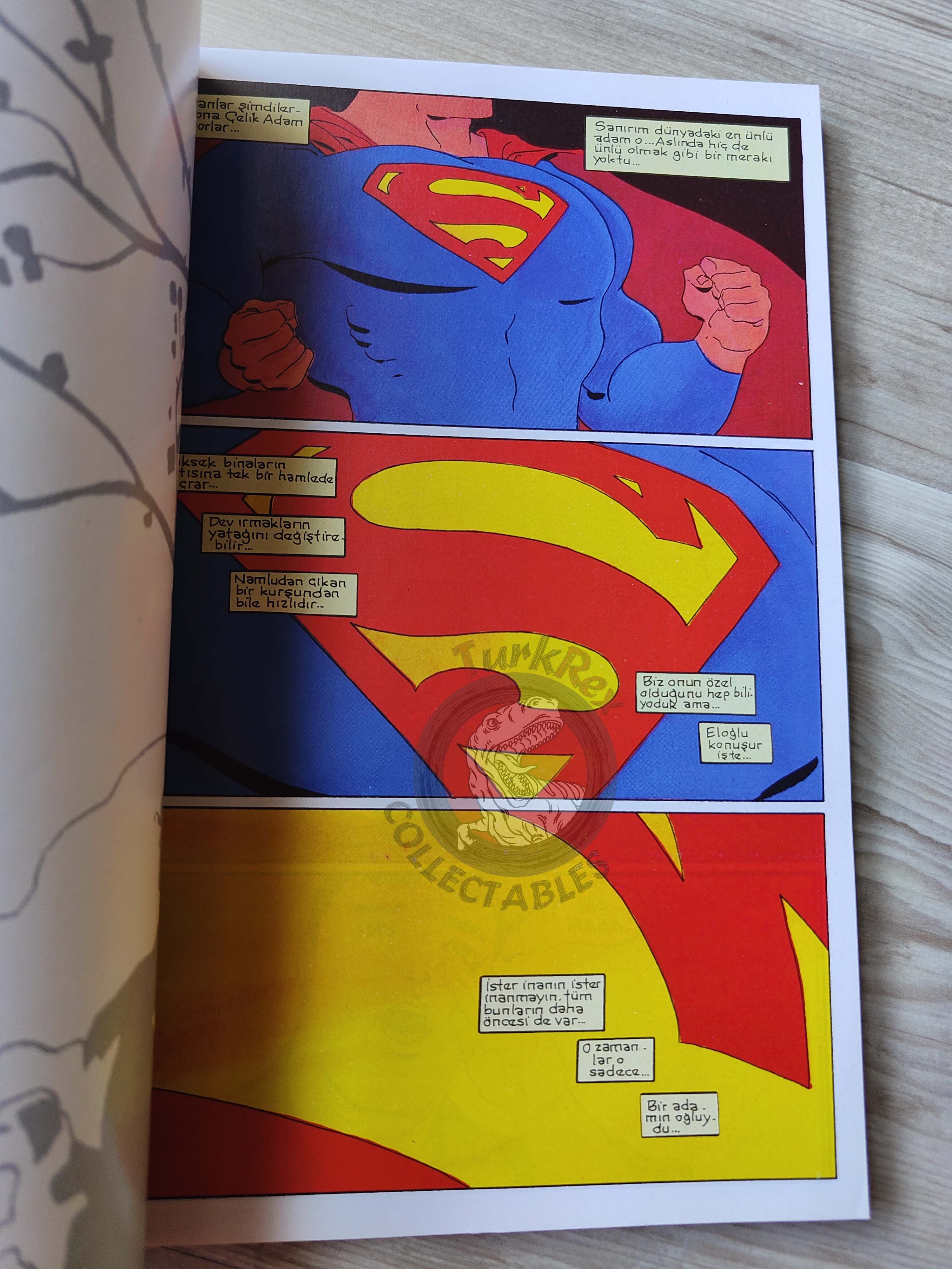 Superman for All Seasons #1 #2 #3 #4 1998 Turkish Comic Turkey