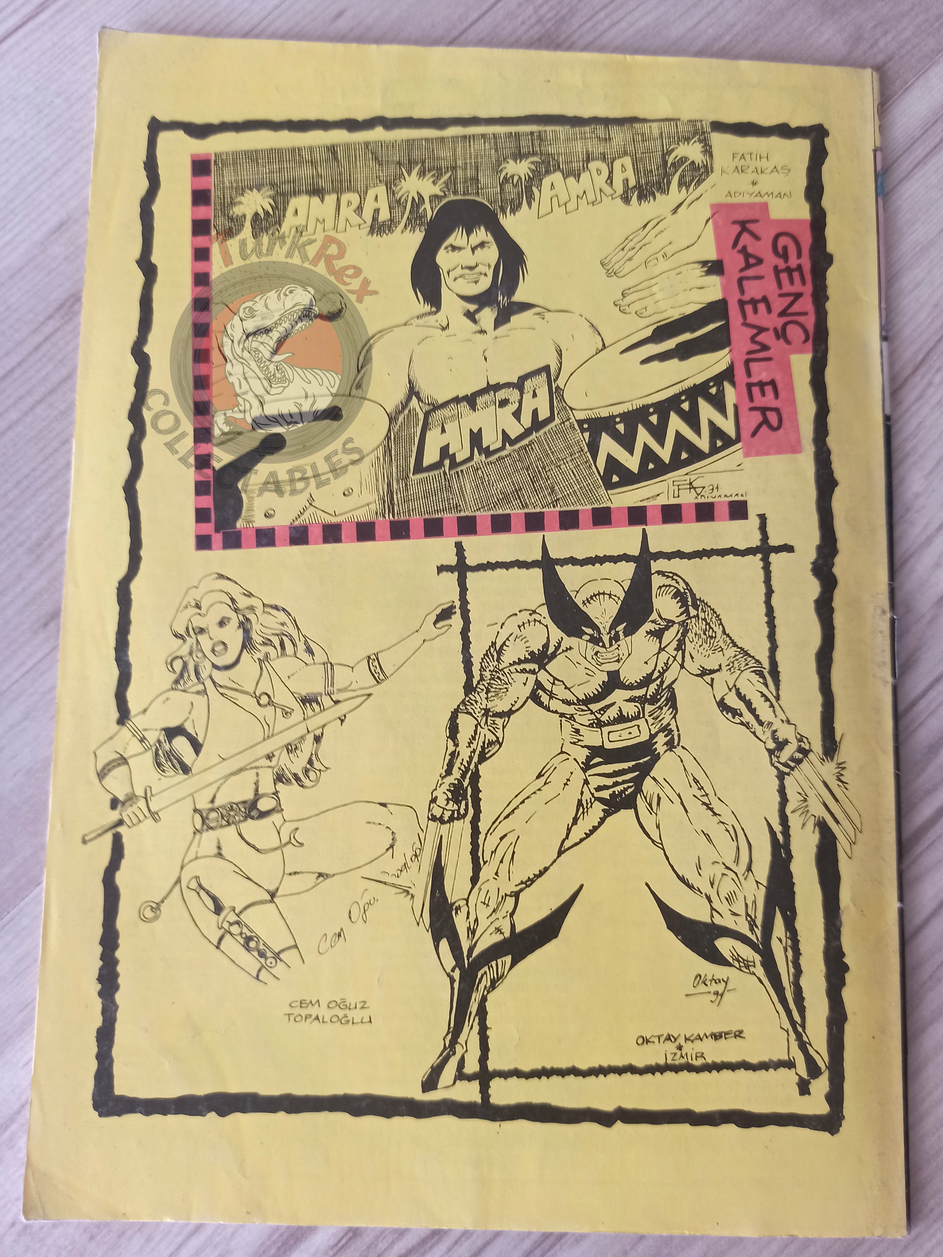 The Punisher #3 1991 Turkish Comic Turkey Daredevil #292 #293