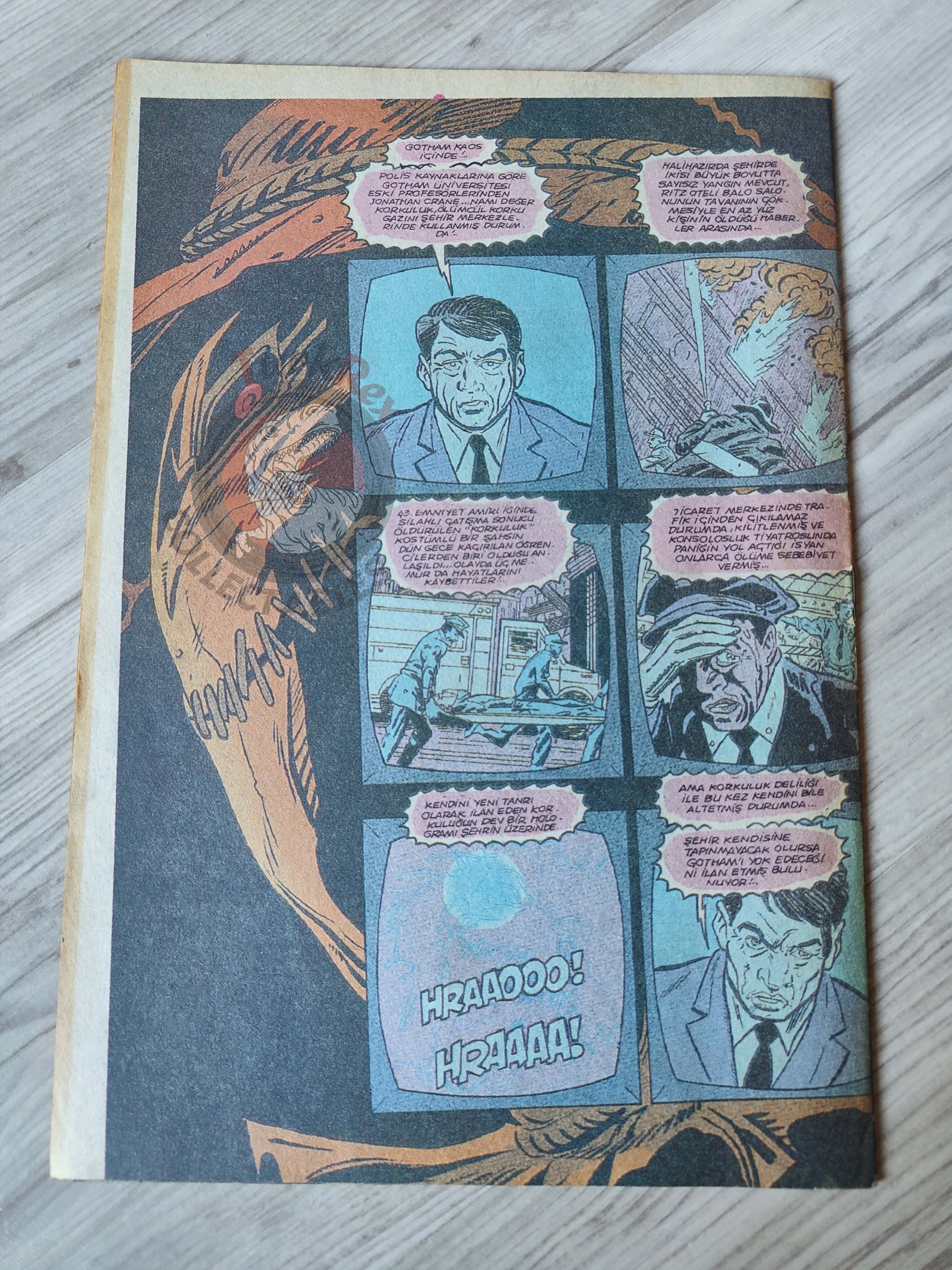 Batman: Knightfall #8 1996 Turkish Comic Turkey