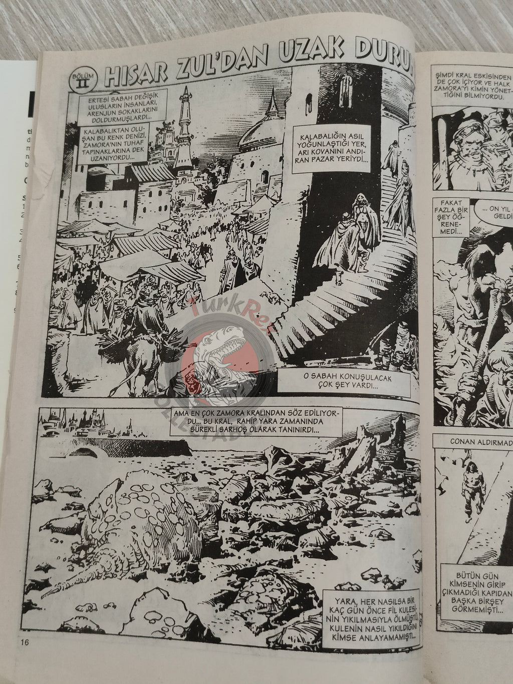 Conan #27 The Savage Sword of Conan #53 #54 Turkish Comic Turkey