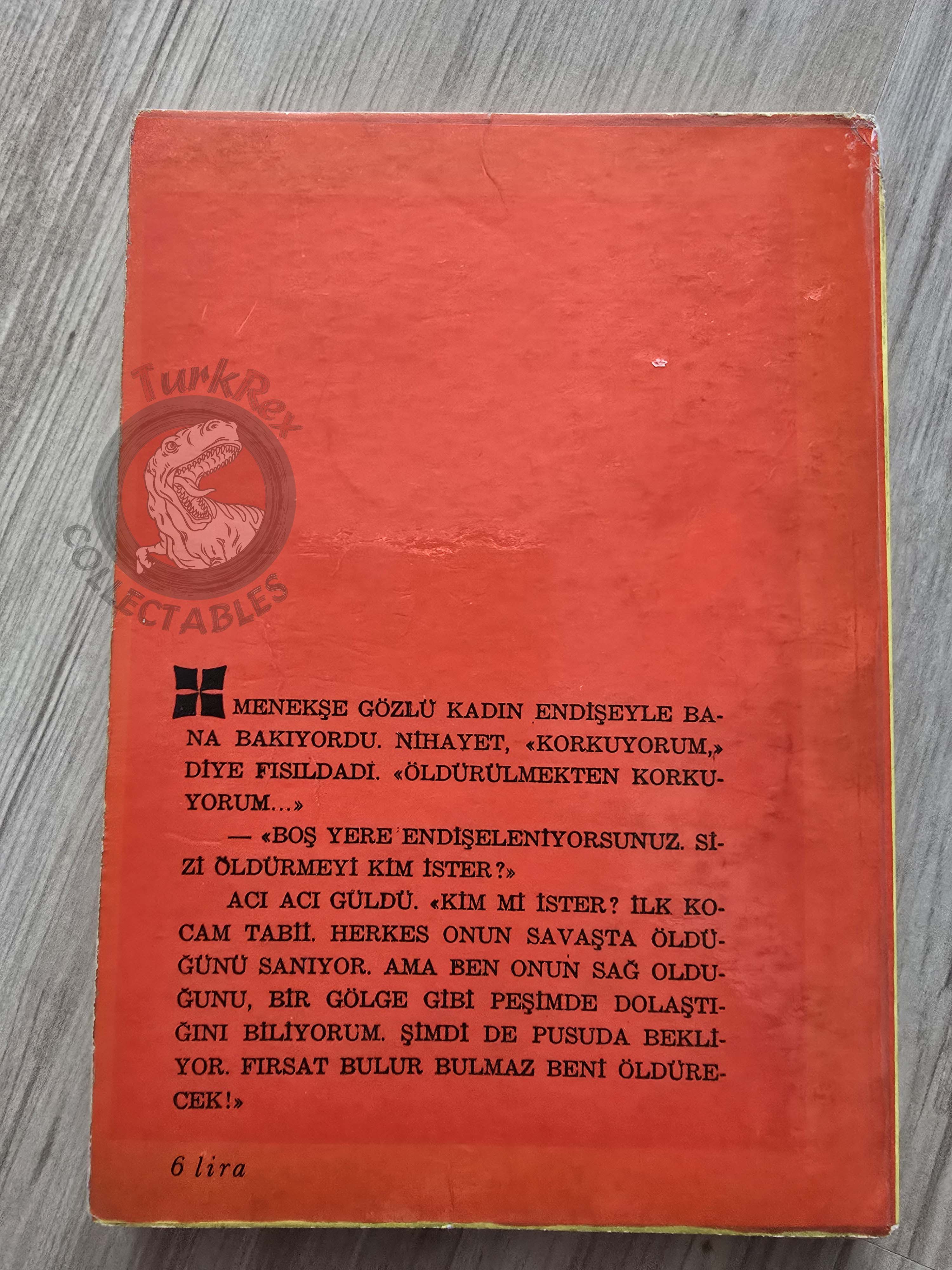 Agatha Christie – Murder in Mesopotamia 1970 Turkish Book Turkey
