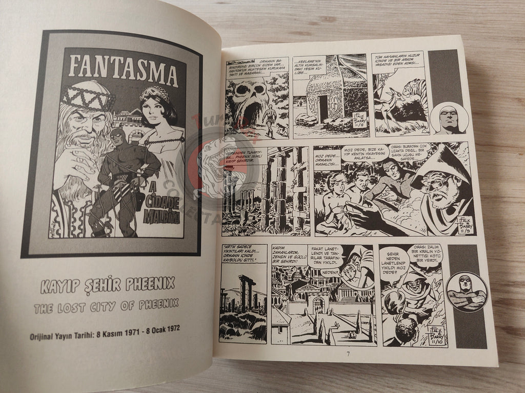 The Phantom #6 2013 The Vultures Turkish Comic Turkey