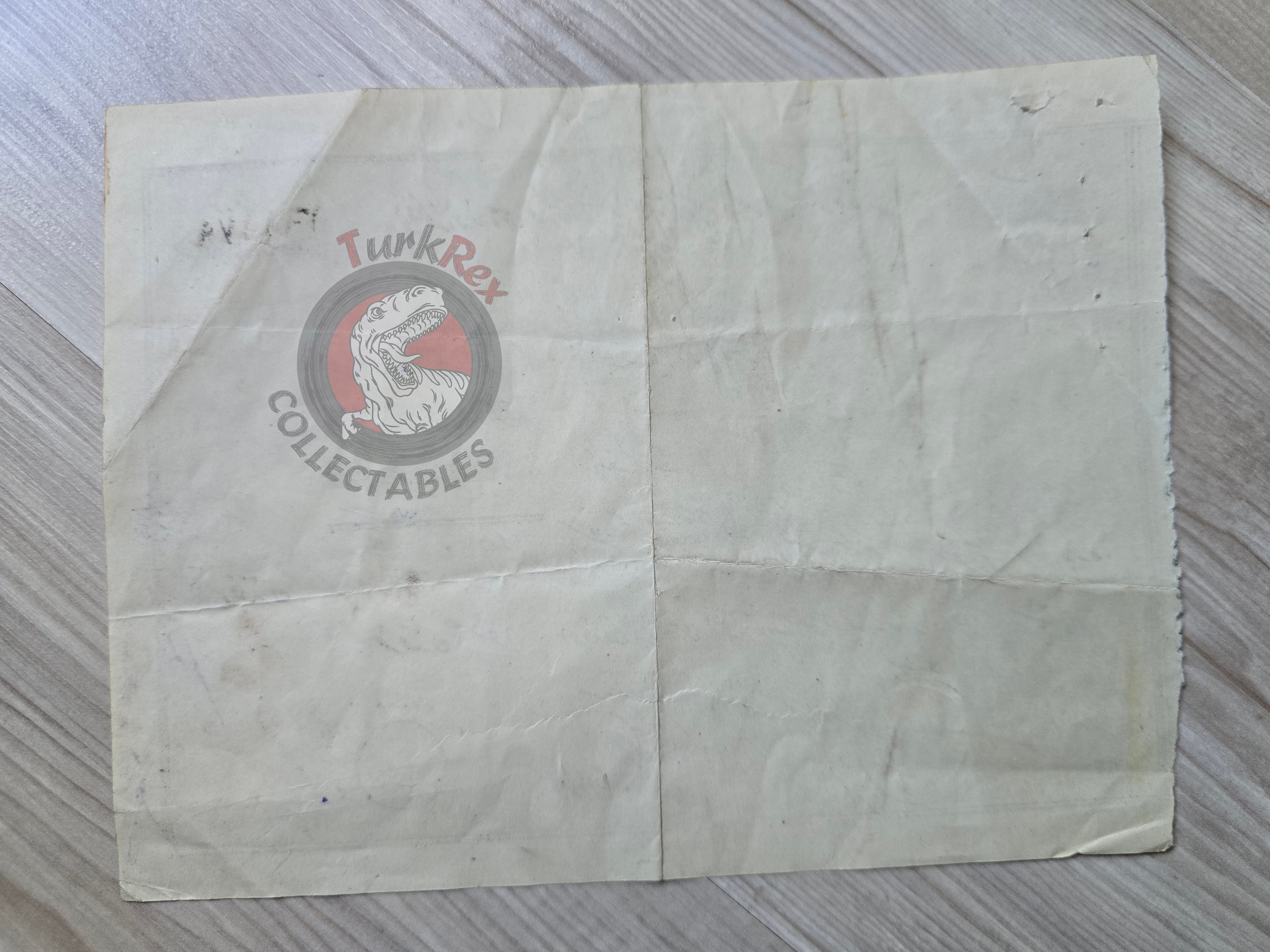 Ottoman Empire 1922 Waqf Foundation Receipt Ankara Tokad