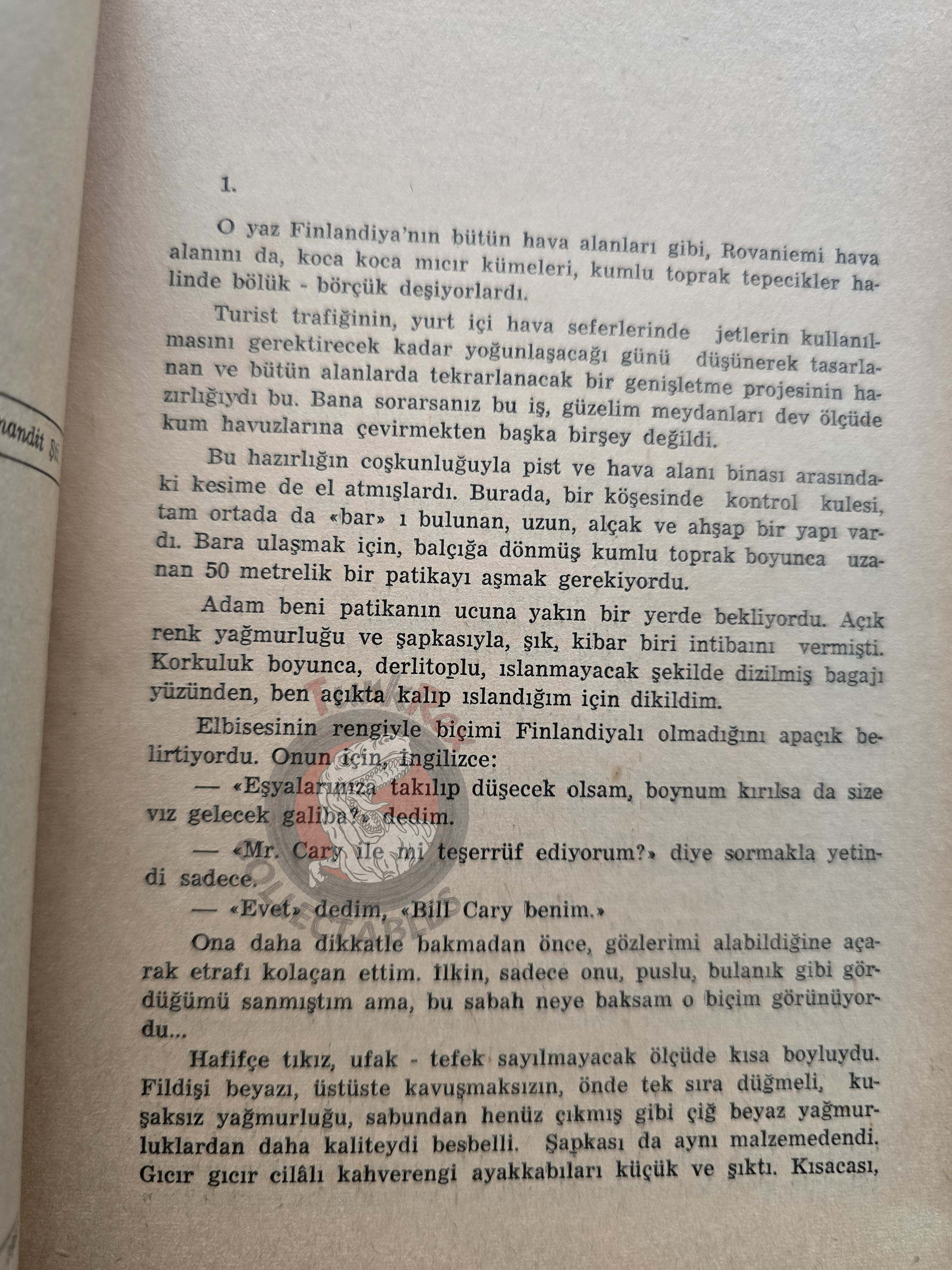 Gavin Lyall – The Most Dangerous Game 1967 1st Turkish Book Turkey