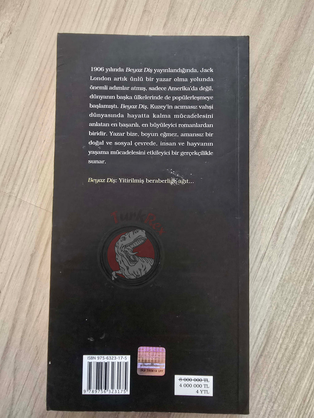 Jack London  – White Fang Turkish Book Turkey