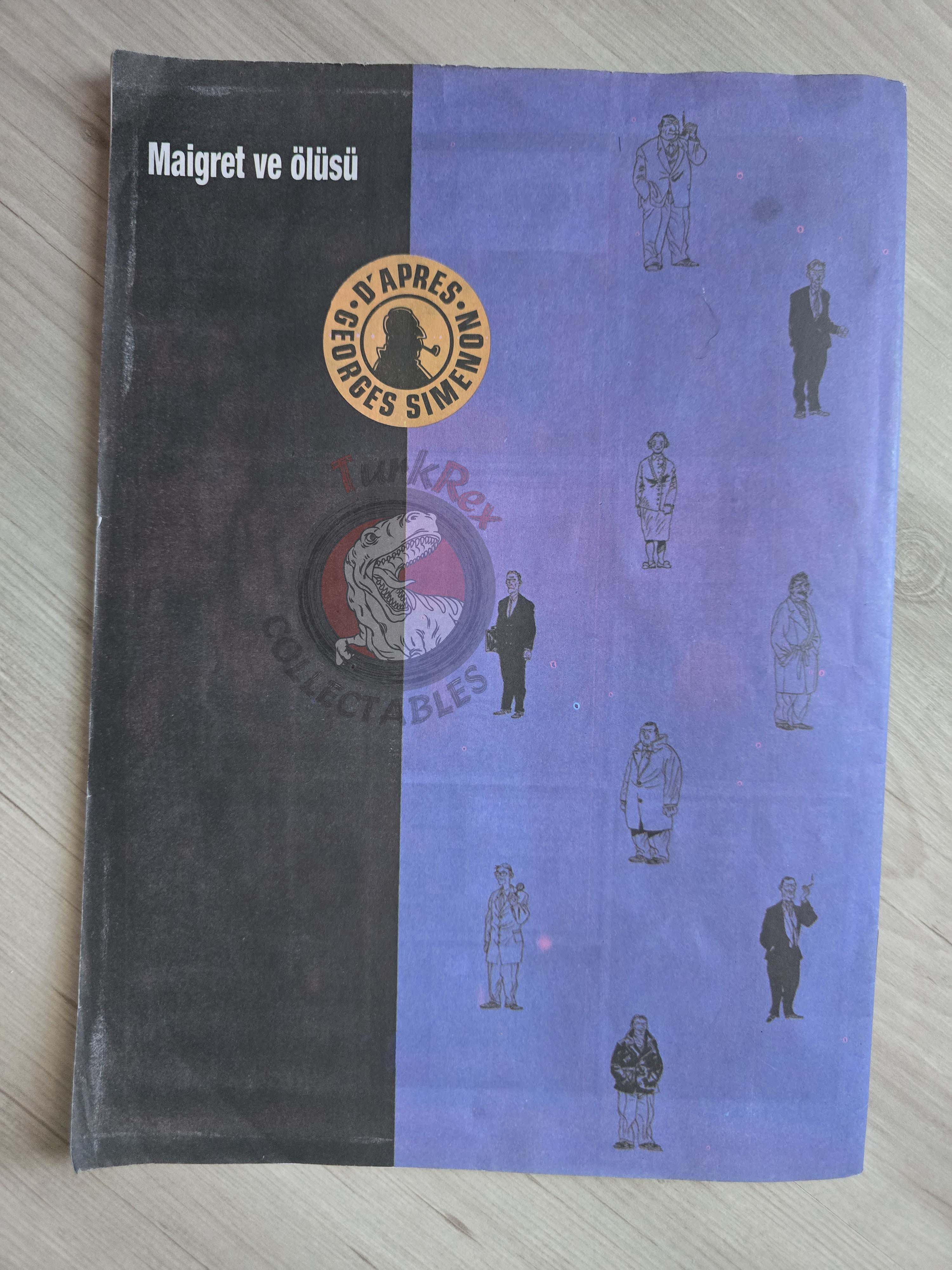 Georges Simenon - Maigret Et Son Mort Turkish Comic Turkey LeFrancq