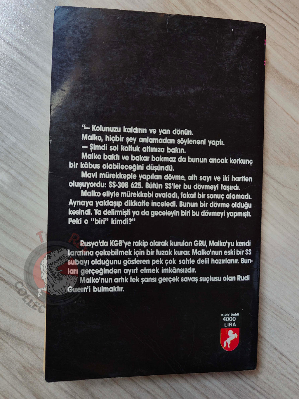 Gerard de Villiers – SAS Magie Noire à New York 1986 Turkish Book Turkey