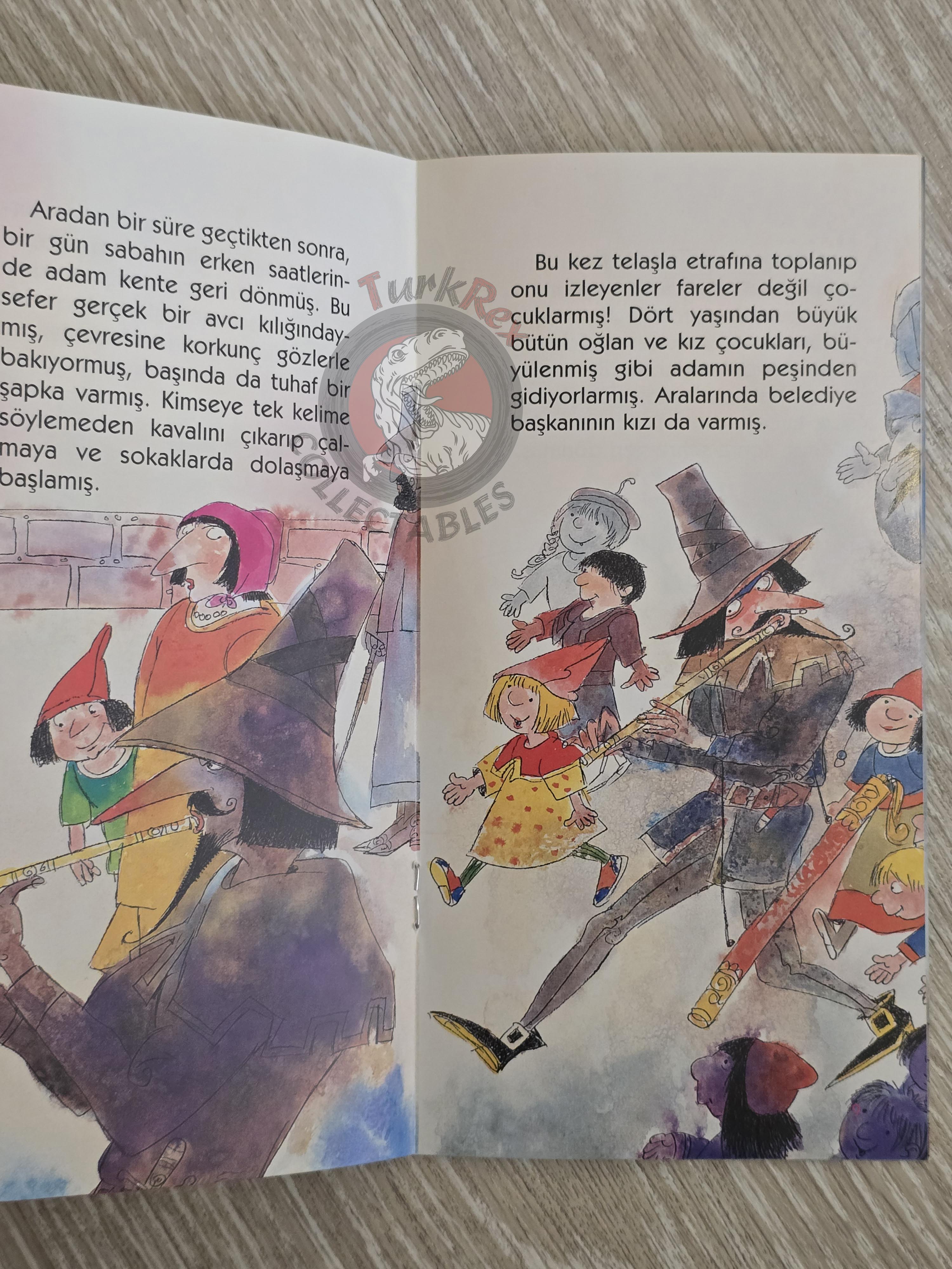 Grimm Brothers – Pied Piper of Hamelin 2011 Turkish Book Turkey Illustrated