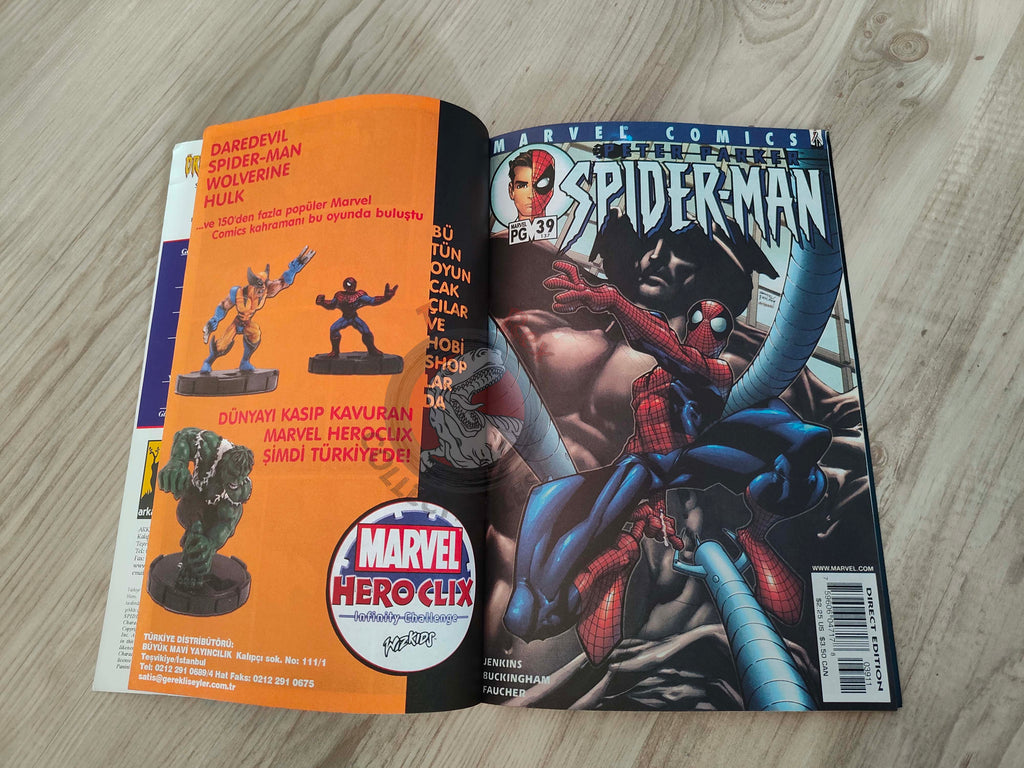 Spider-Man #10 2003 Turkish Comic Turkey The Amazing #39 Peter Parker #39