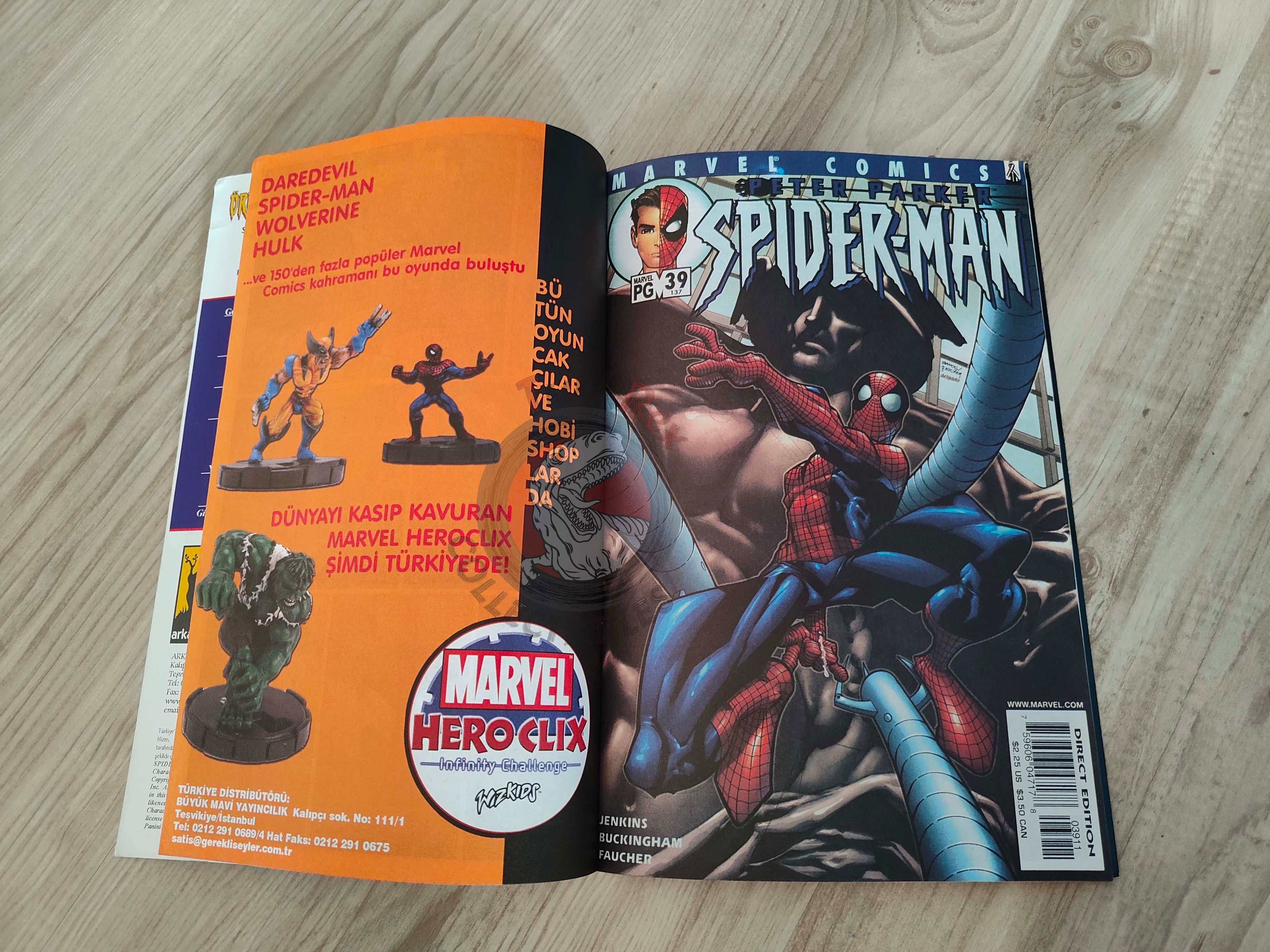 Spider-Man #10 2003 Turkish Comic Turkey The Amazing #39 Peter Parker #39