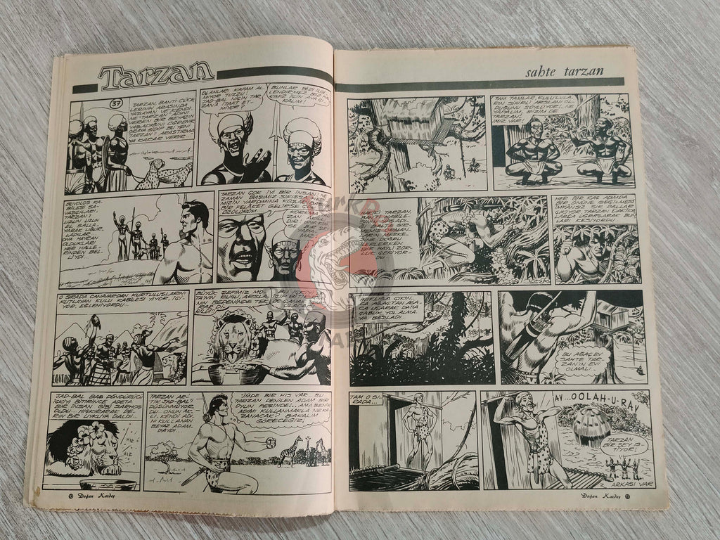 Doğan Kardeş 1971 Magazine #29 Turkish Comic Turkey Sinbad the Sailor Alice In Wonderland