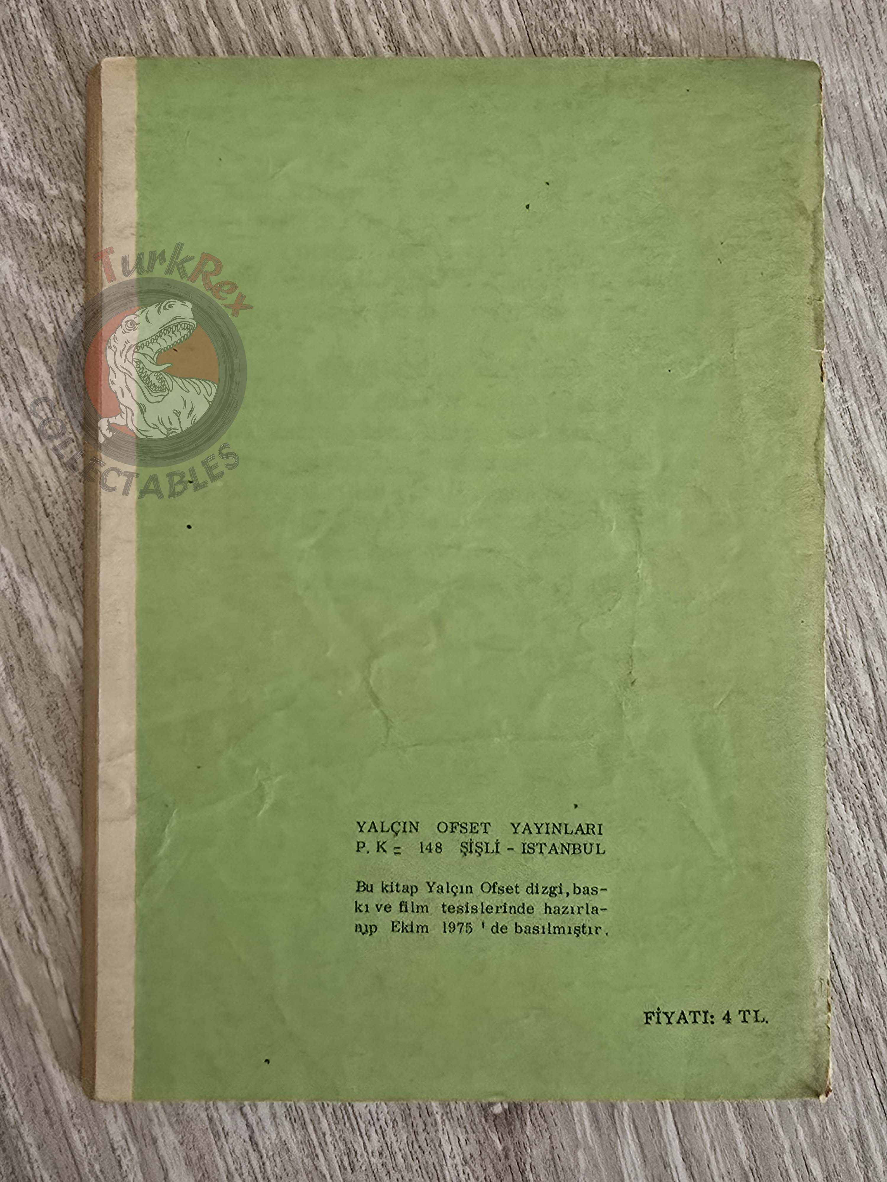 Cornell Woolrich – Black Alibi 1975 Turkish Book Turkey William Irish
