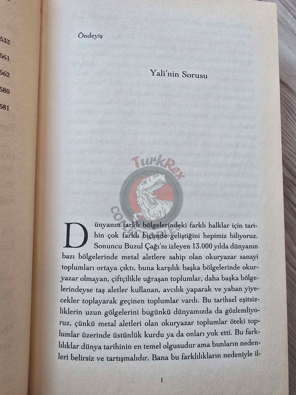 Jared Diamond – Guns, Germs, and Steel 2003 HC/DJ Turkish Book Turkey