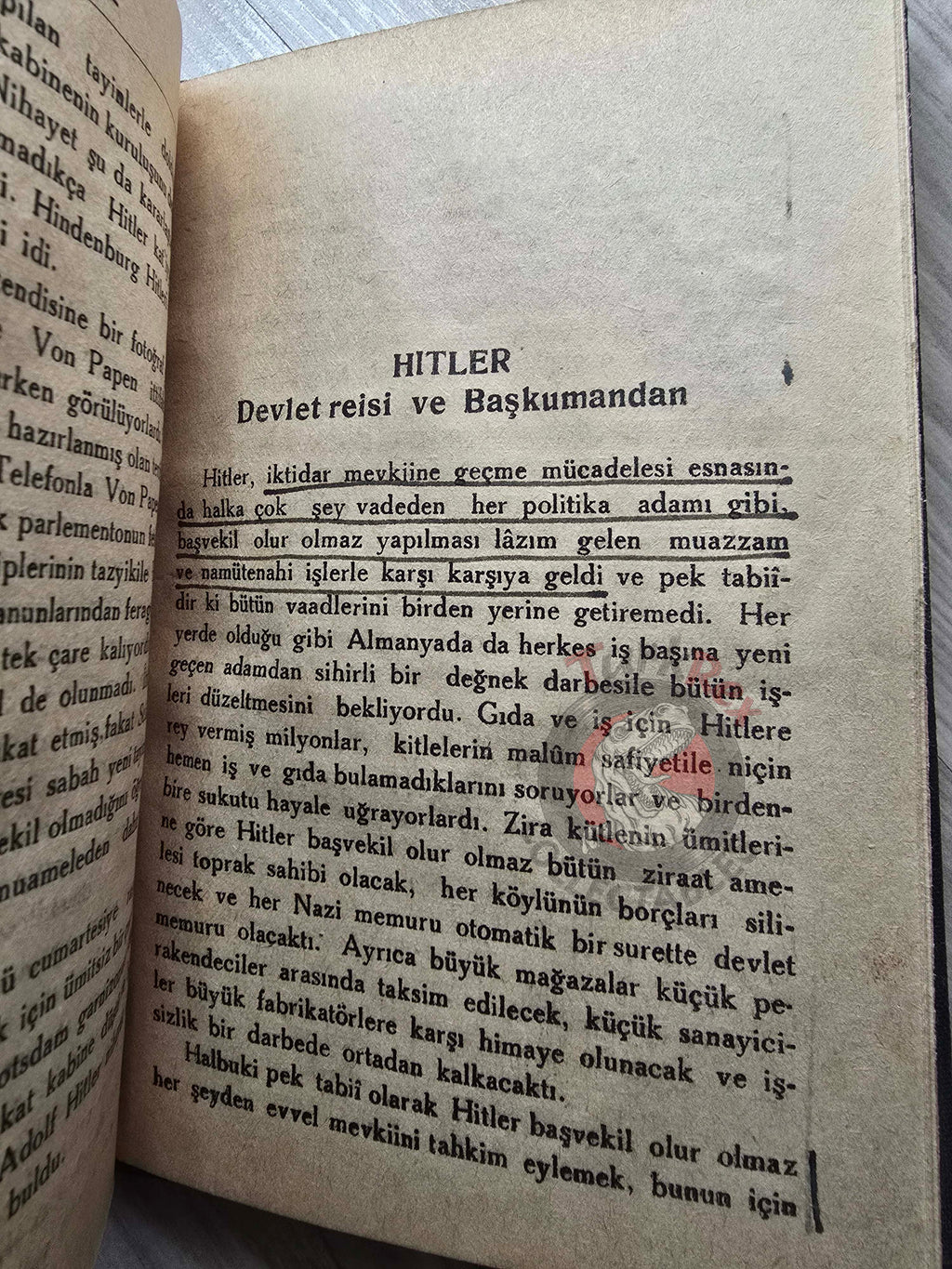 Famous Men of the War Vol 2 1941 German Leader Turkish Book Turkey WW2 World Two