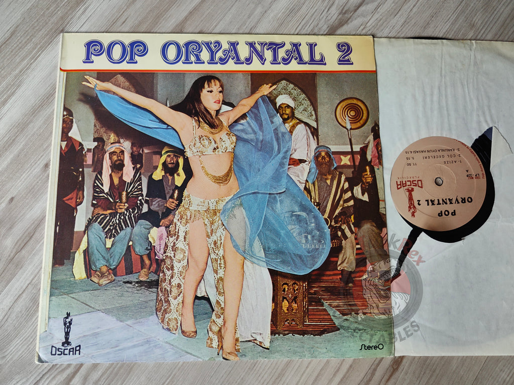 Various – Pop Oryantal 2  Turkish Pressing Vinyl Turkey Edition Belly Dance Oriental