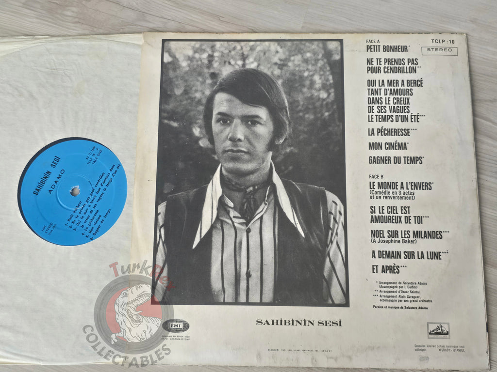Adamo – Adamo Turkish Pressing Vinyl Turkey Edition 2
