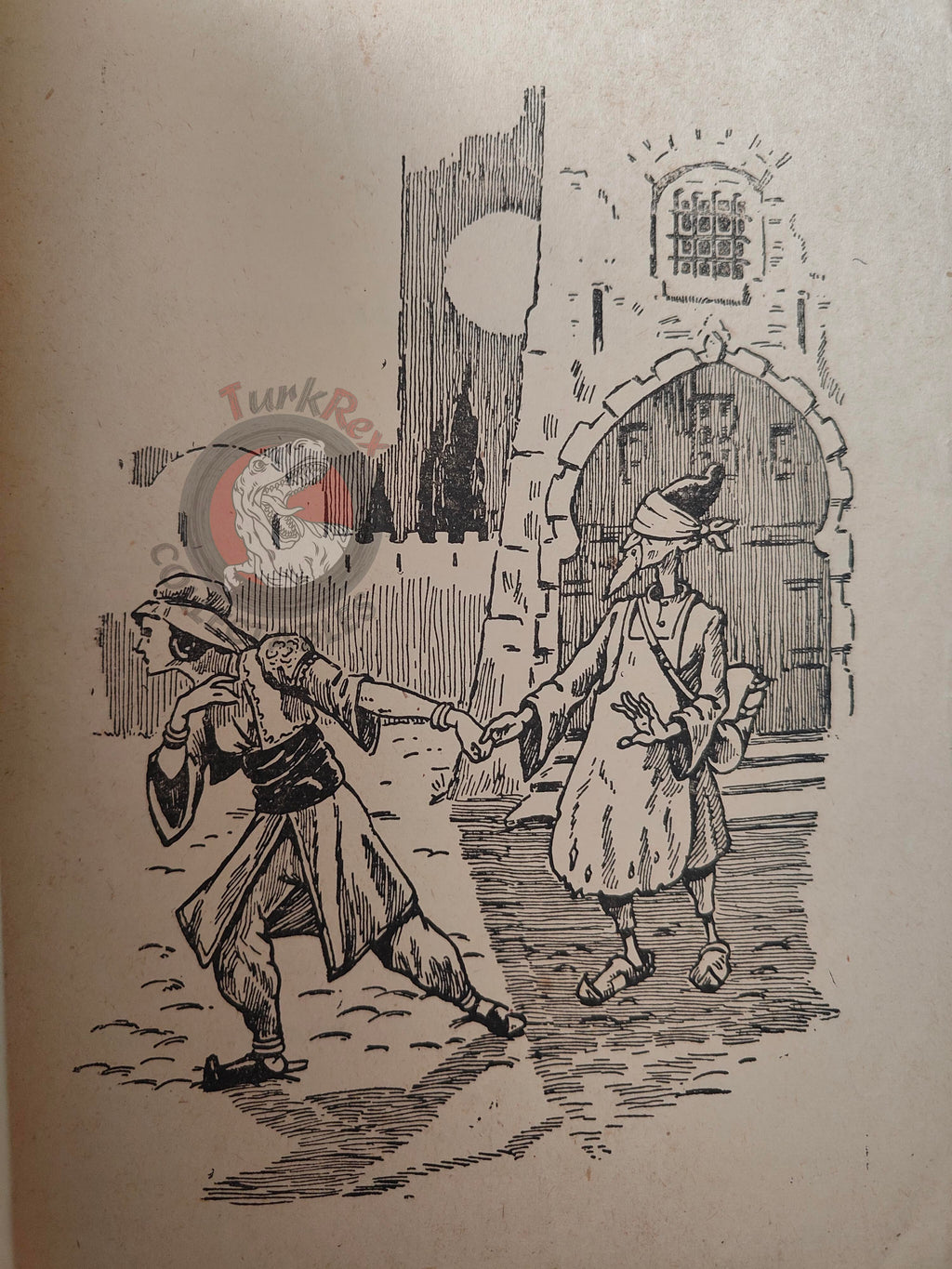 Ali Baba and the Forty Thieves 1950s Turkish Book Turkey 1001 Nights Illustrated