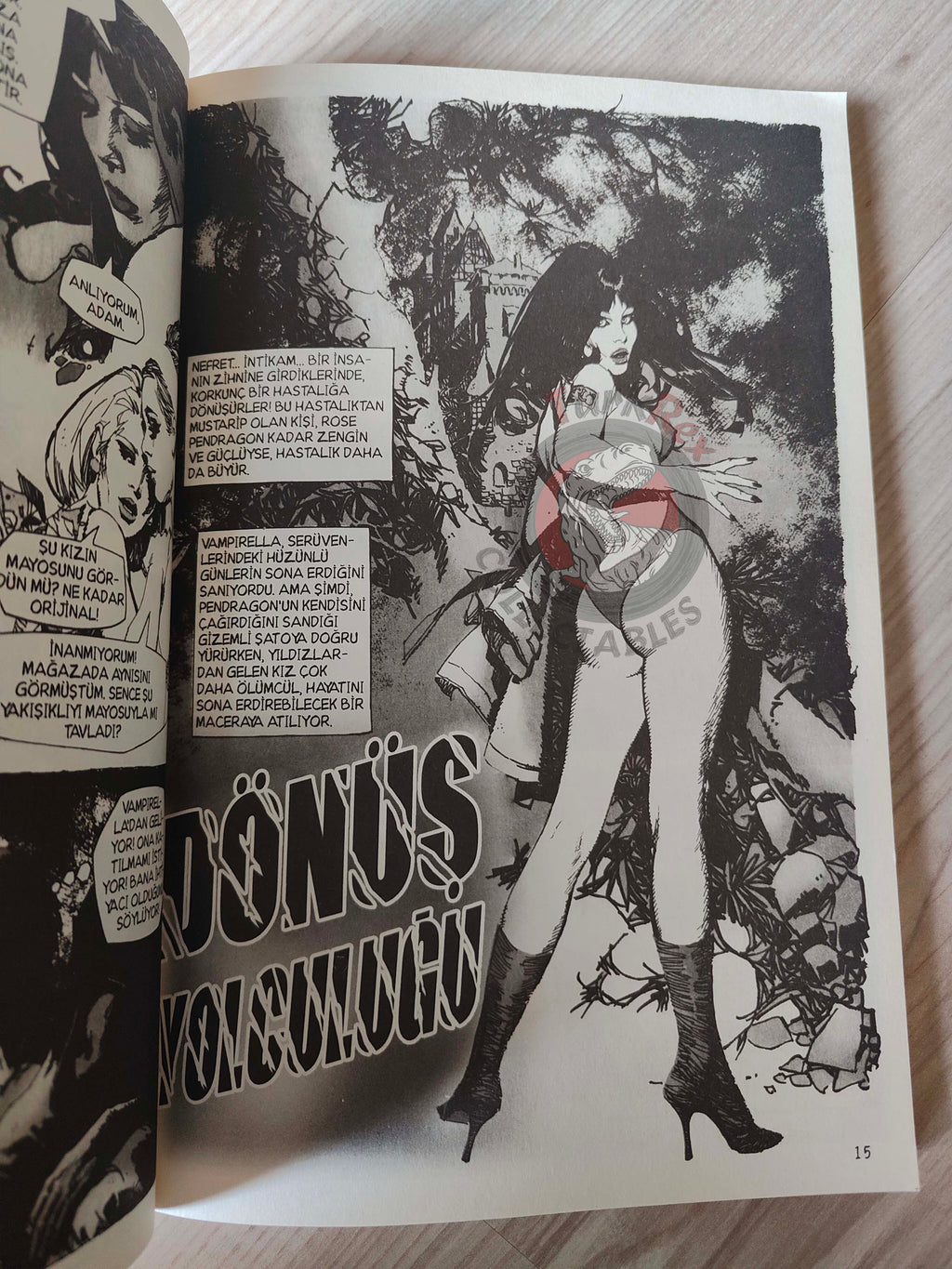 Vampirella Crimson Chronicles #3 2010 Turkish Comic Turkey Enrich