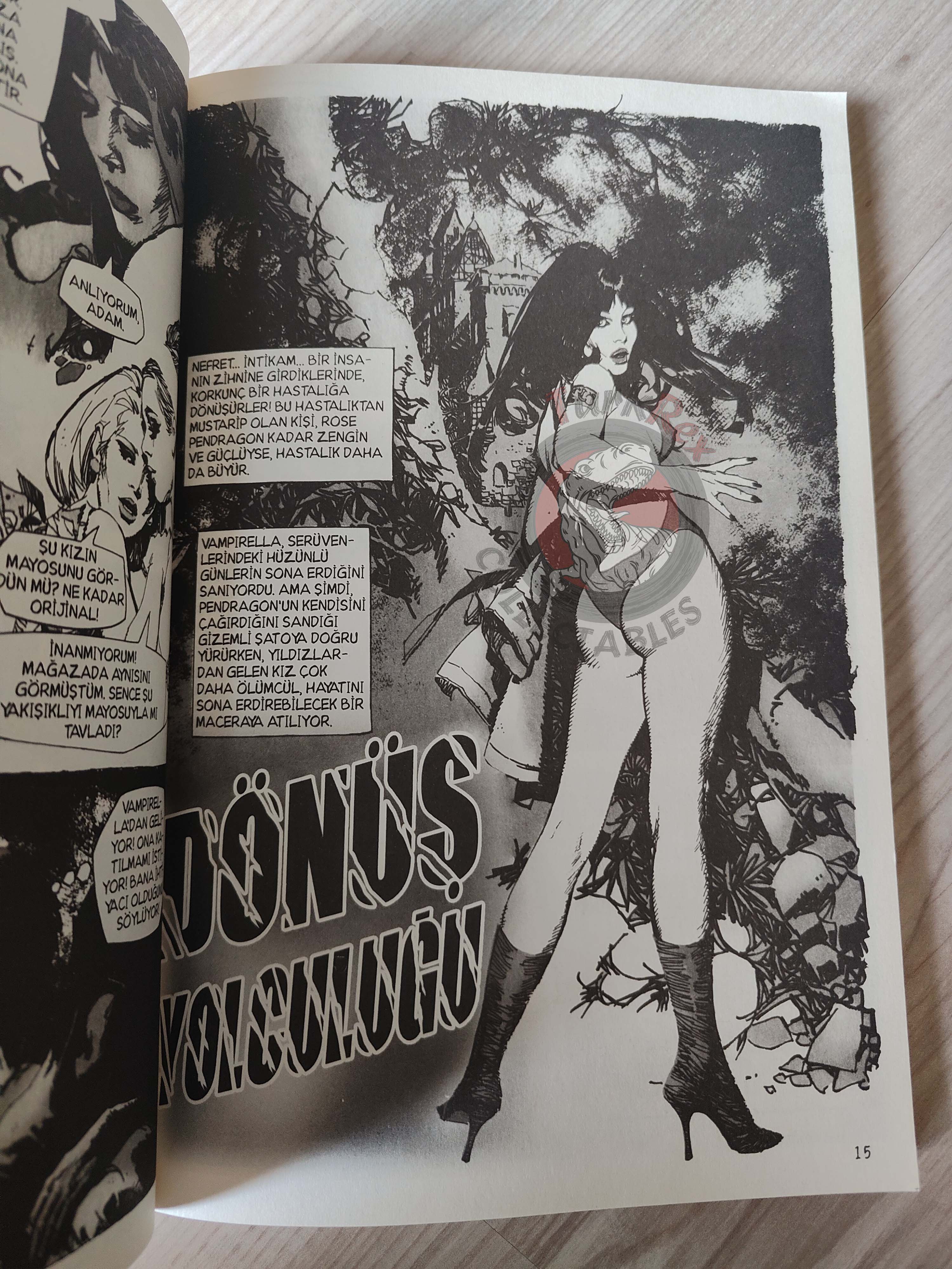 Vampirella Crimson Chronicles #3 2010 Turkish Comic Turkey Enrich