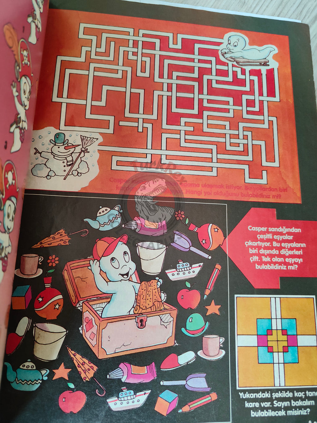 Casper the Friendly Ghost Magazine – Issue #10 1996 Turkish Comic Turkey