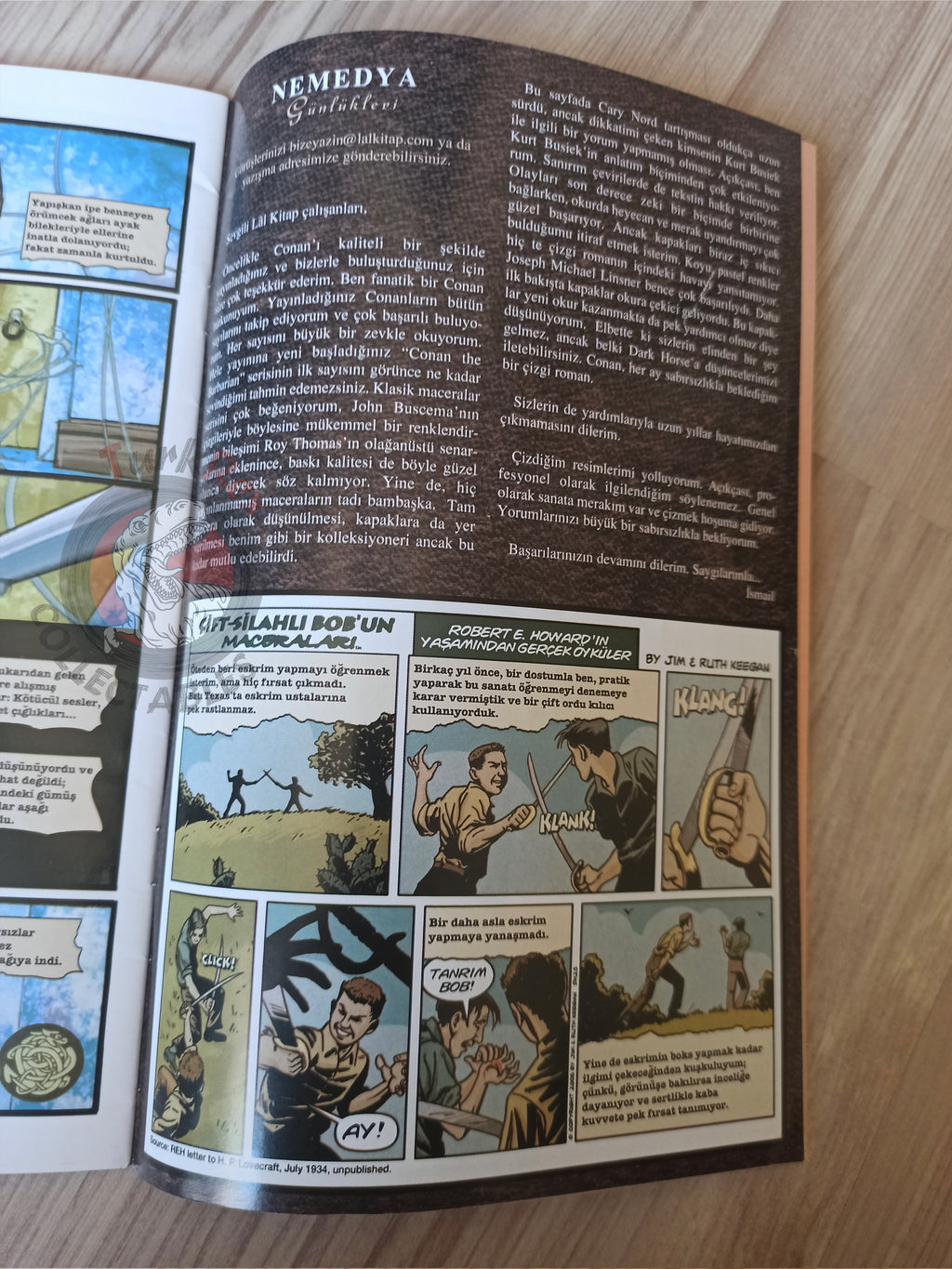 Conan the Legend #21 Turkish Comic Turkey Dark Horse Comics