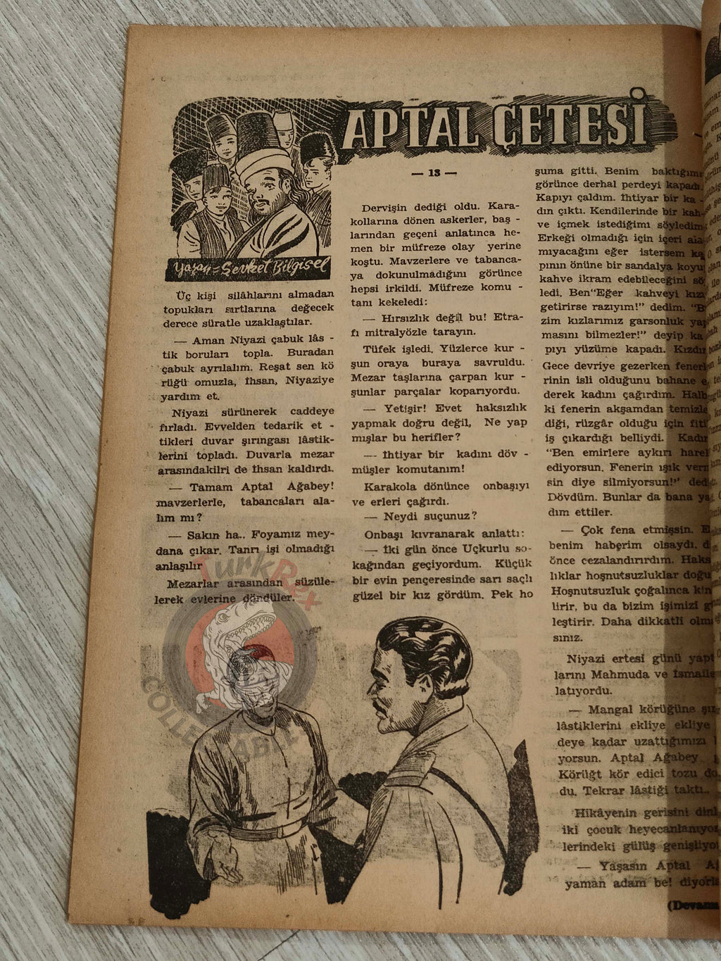 Çocuk Alemi #39 Captain Marvel Jr 1947 Don Winslow of the Navy Turkish Comic Turkey