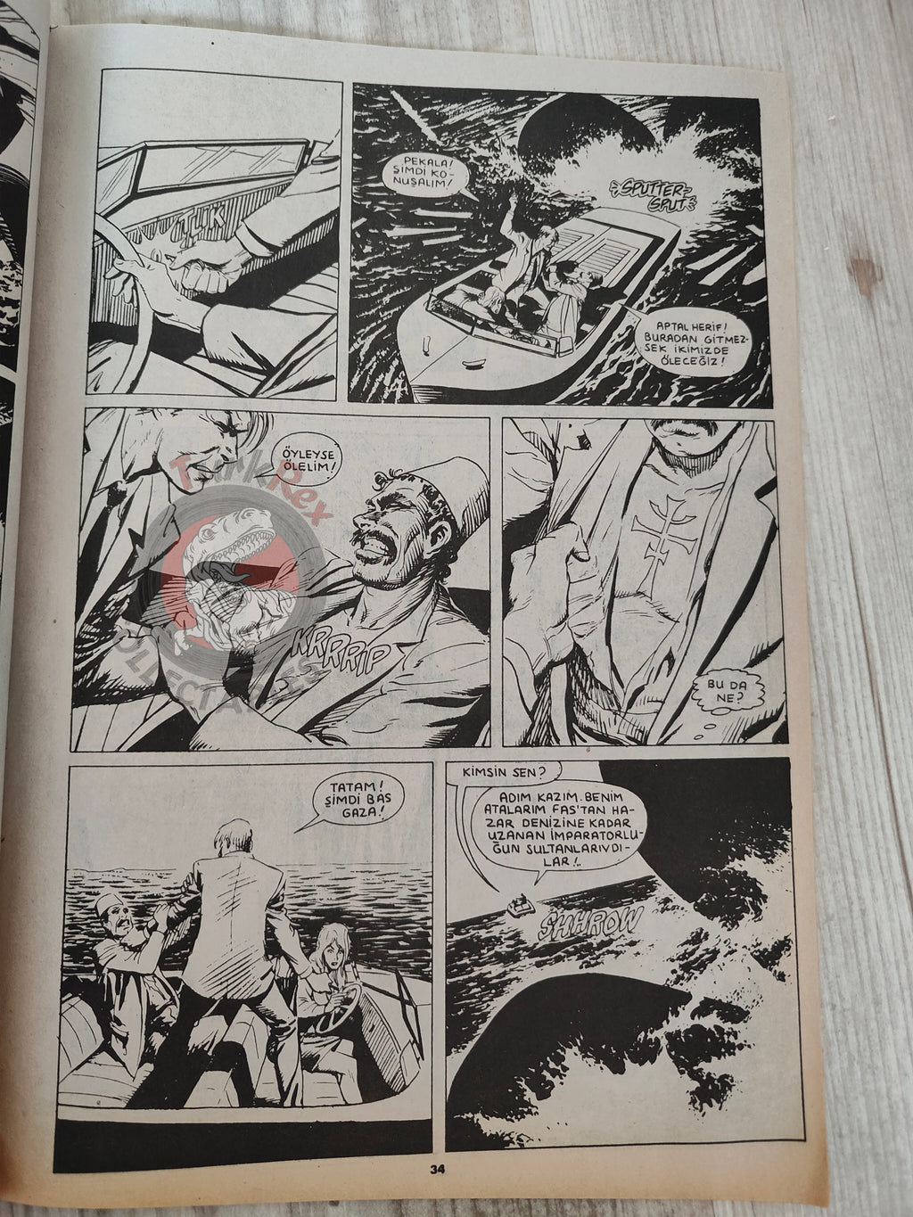 Indiana Jones #2 1989 Turkish Comic Turkey and the Last Crusade