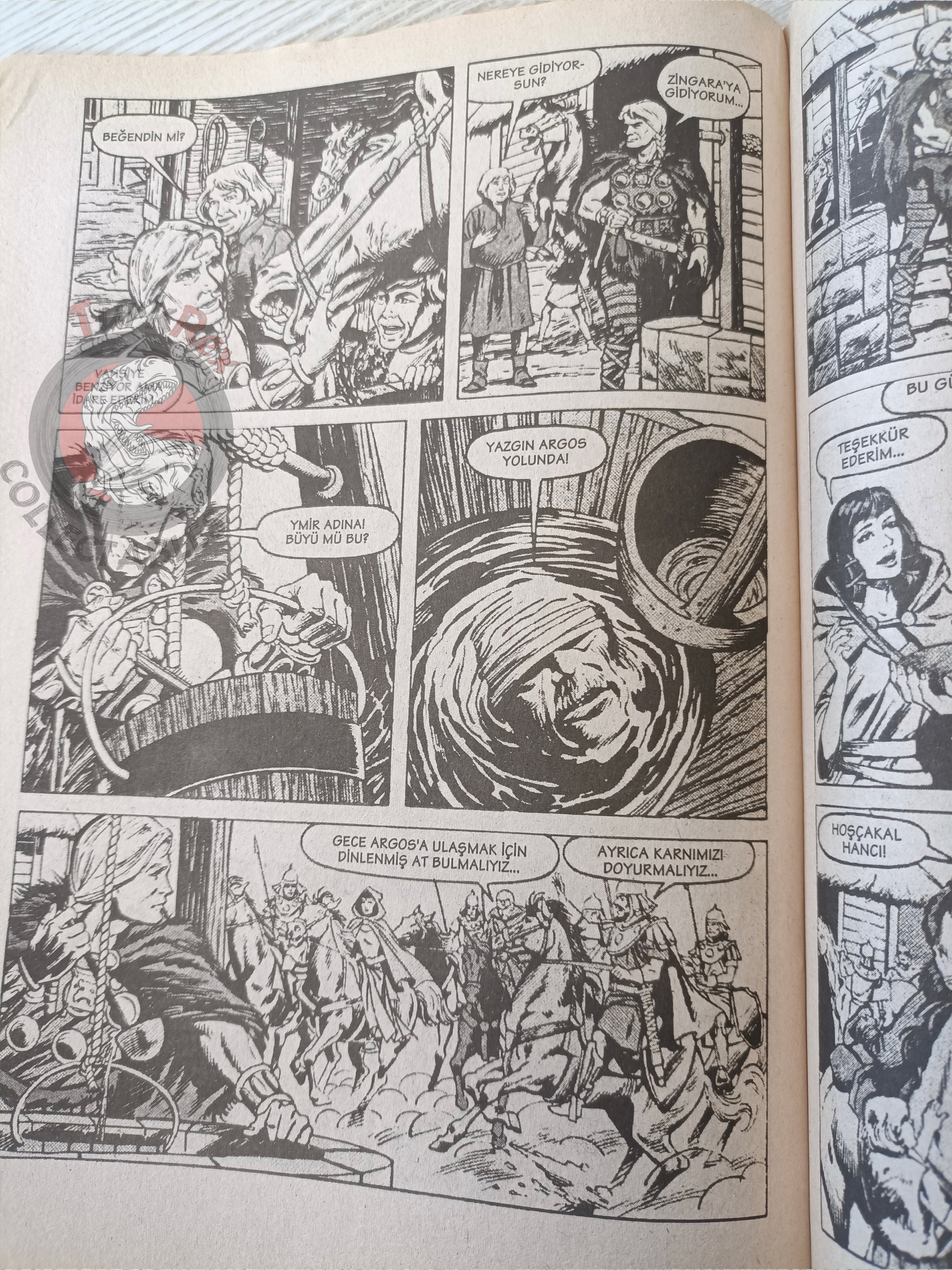 Conan The King #3 2001 Turkish Comic Turkey #34 #35