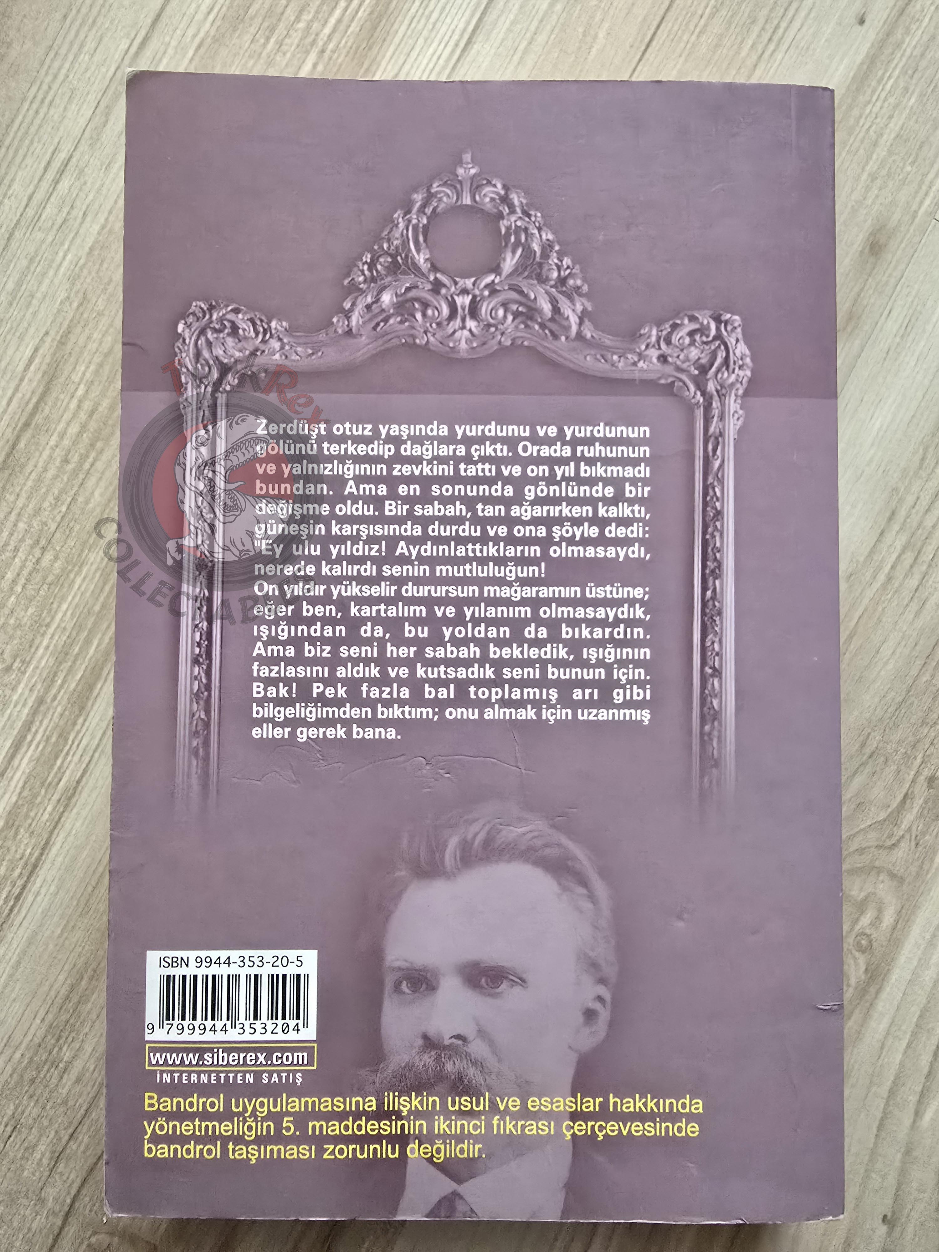 Friedrich Nietzsche – Thus Spoke Zarathustra 2006 Turkish Book Turkey