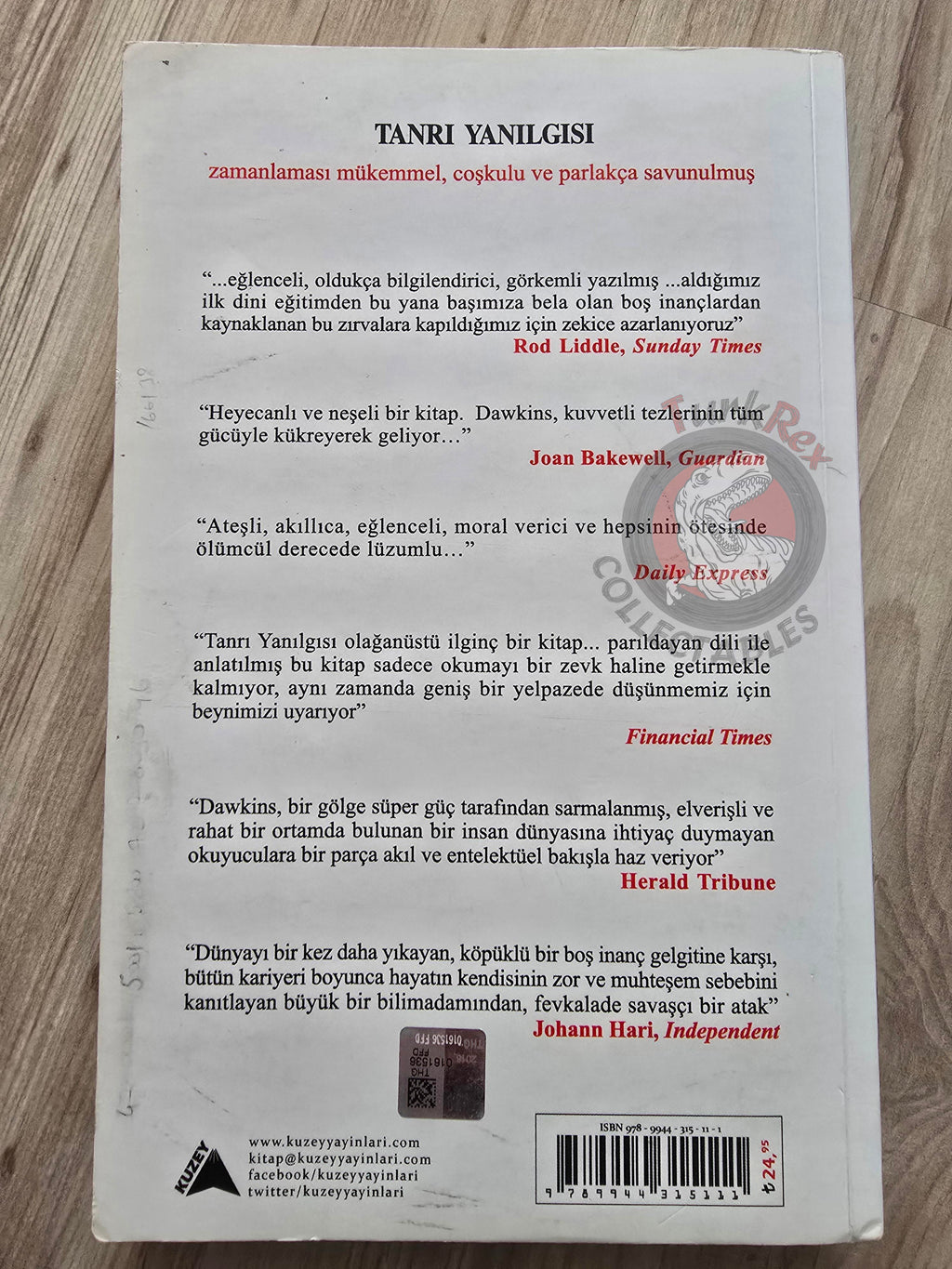 Richard Dawkins – The God Delusion Turkish Book Turkey