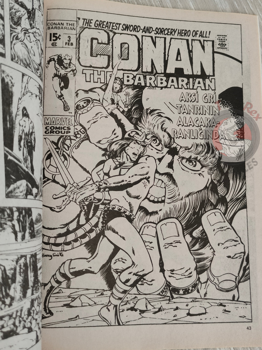 Conan #3 The Savage Sword of Conan #64 Turkish Comic Turkey The Barbarian #3