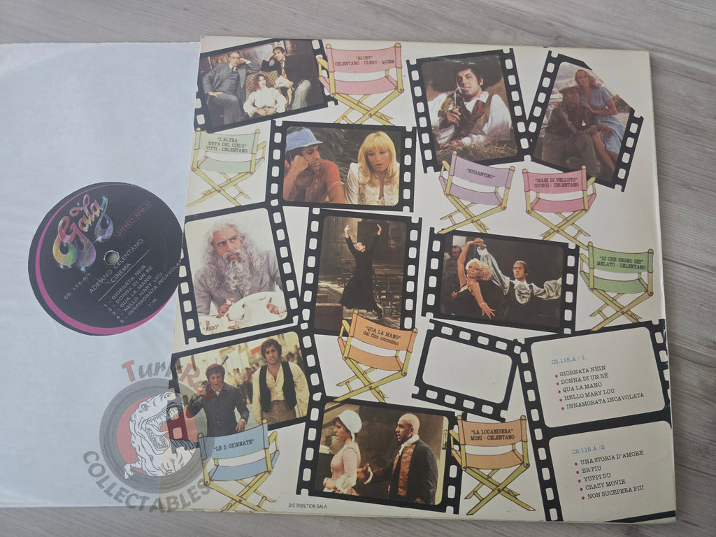 Adriano Celentano – Cinema Turkish Pressing Vinyl Turkey Edition