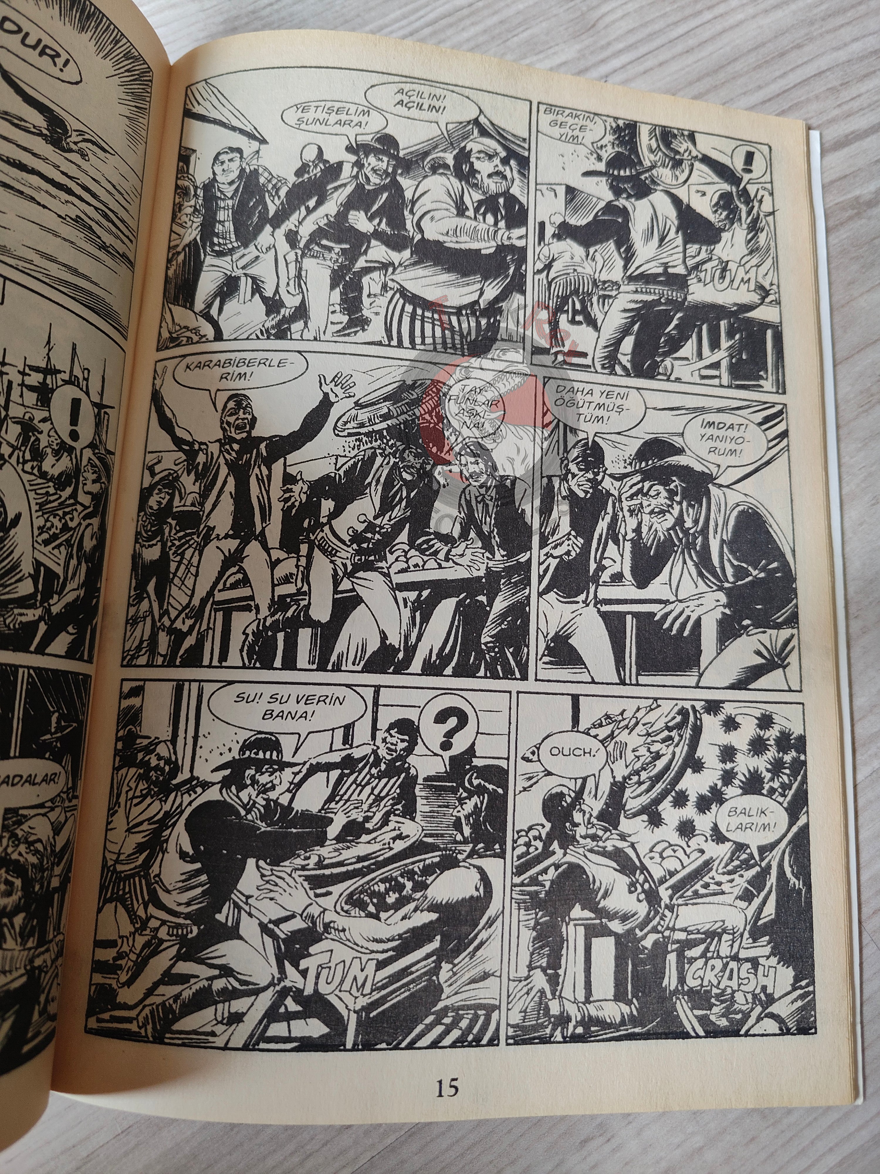 Zagor Digging Bill #1 2003 L’Eredità del Pirata Turkish Comic Turkey