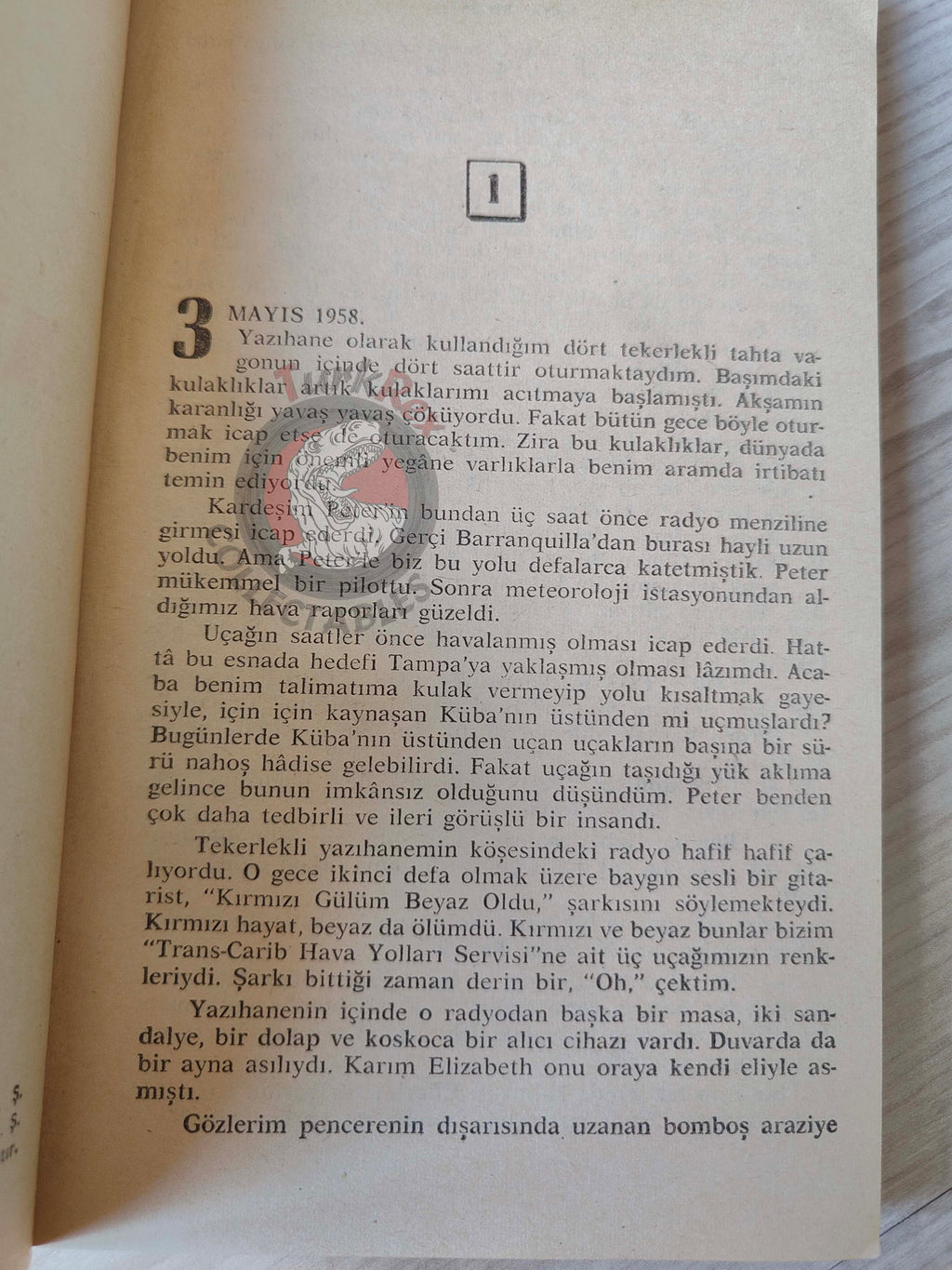 Alistair MacLean – Fear Is the Key 1964 1st Turkish Book Turkey