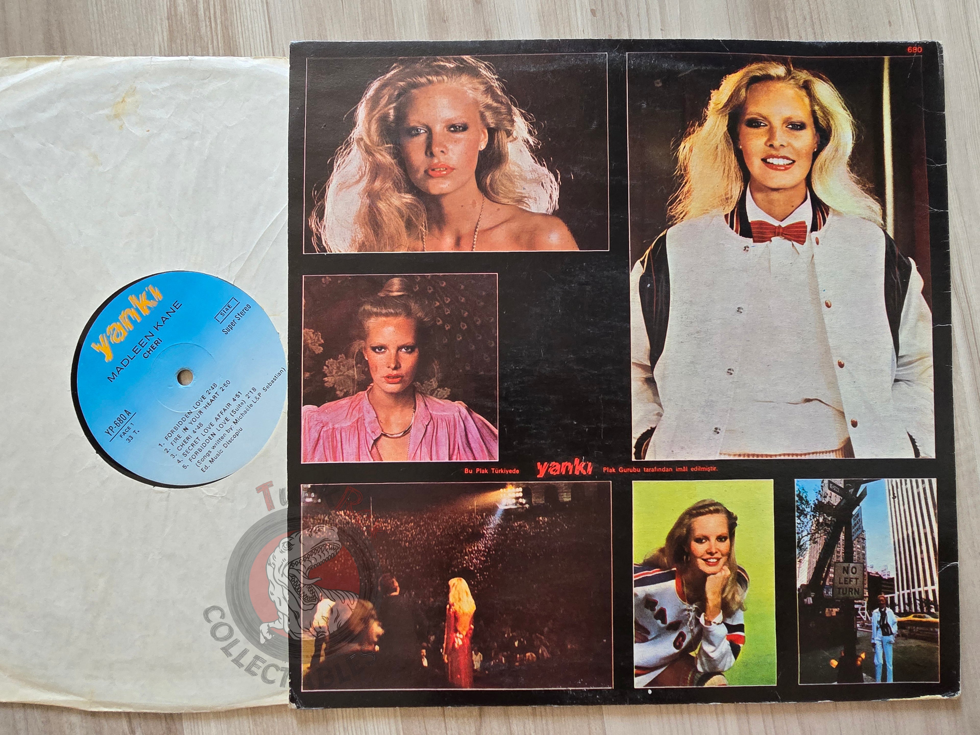 Madleen Kane – Cheri Turkish Pressing Vinyl Turkey Edition