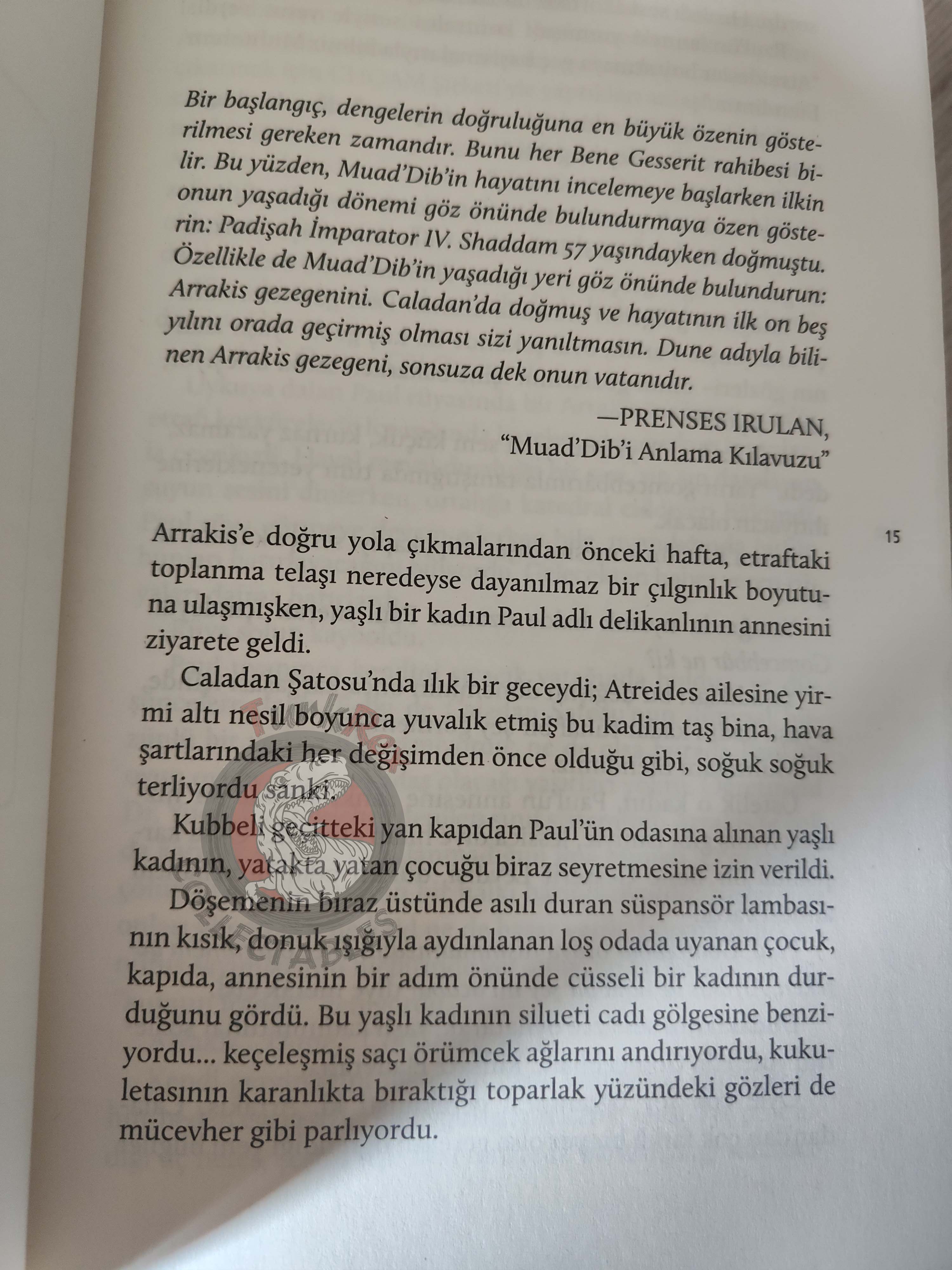 Frank Herbert – Dune Turkish Book Turkey Dune Series