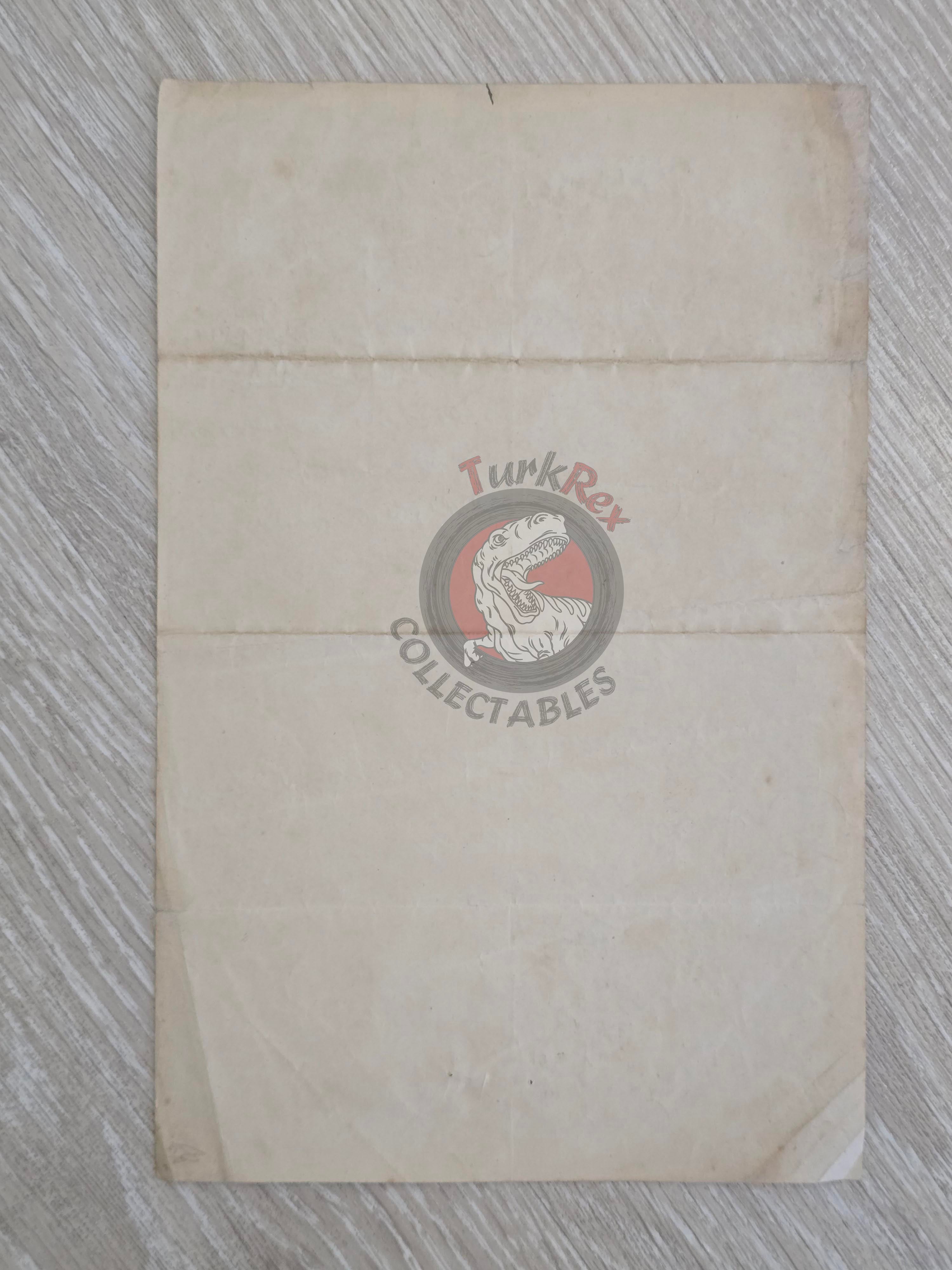 Ottoman 1968 Police Court (Divan-ı Zaptiye) Property Recovery Document Istanbul
