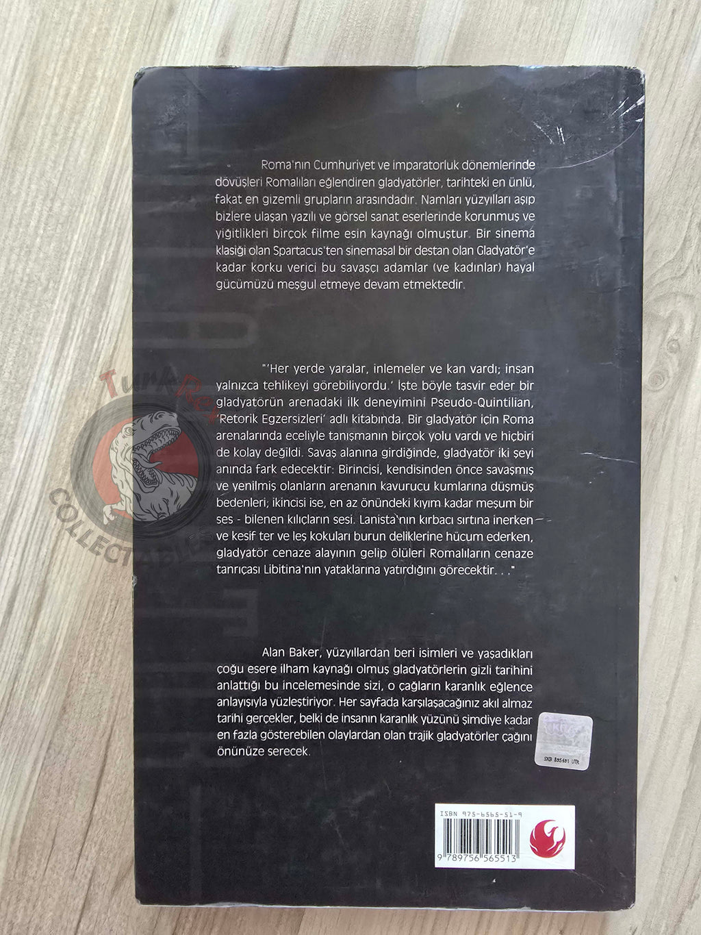 Alan Baker – The Gladiator 2003 Turkish Book Turkey
