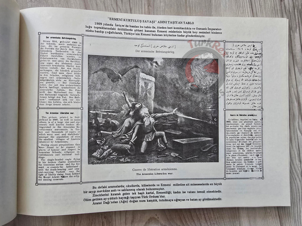 Armenian Terror 1982 Turkish Book Turkey Armenia English Revolutionary Federation Ottoman