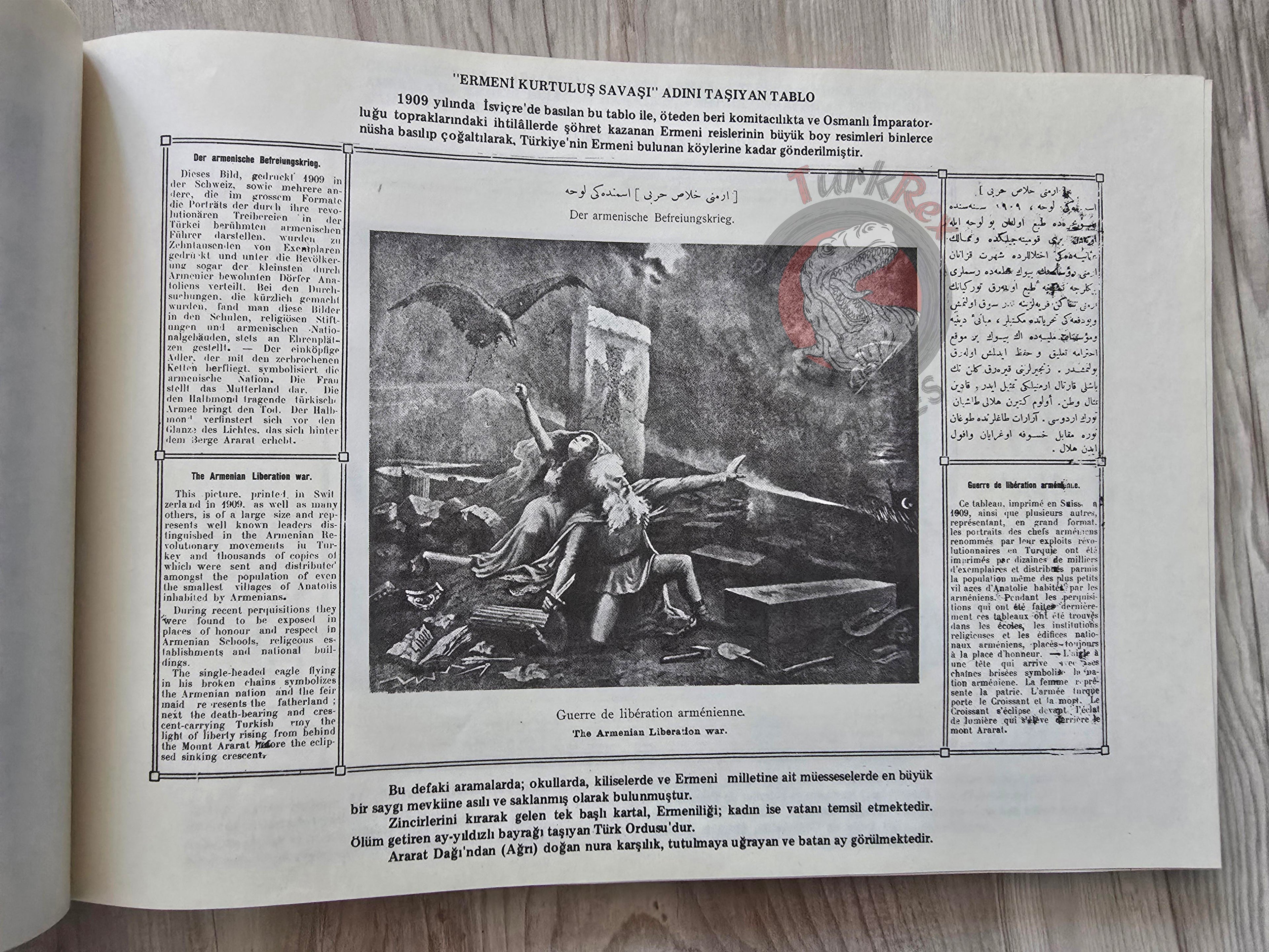 Armenian Terror 1982 Turkish Book Turkey Armenia English Revolutionary Federation Ottoman