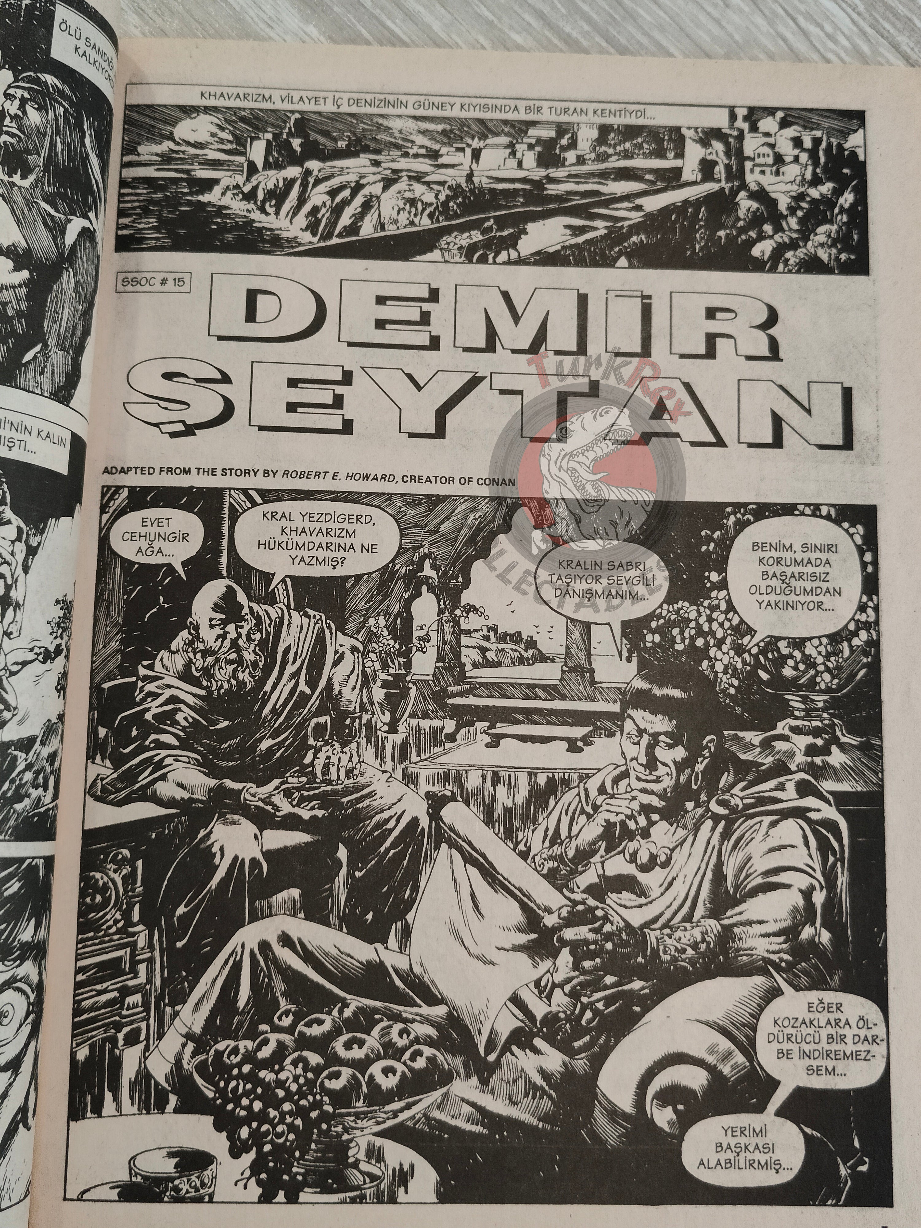 Conan #9 The Savage Sword of Conan #15 #16 Turkish Comic Turkey