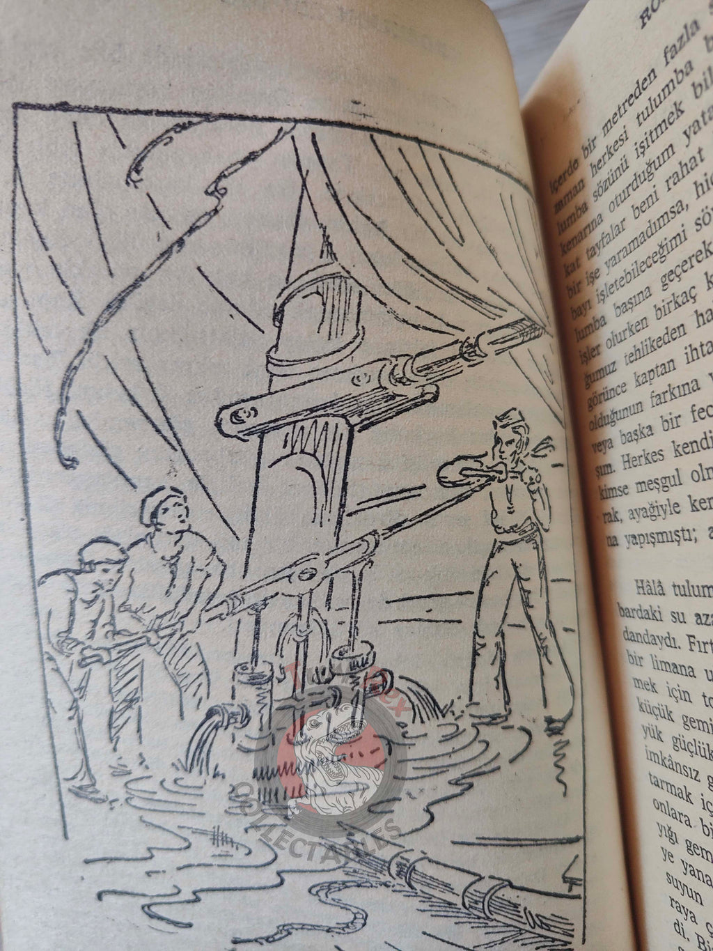 Daniel Defoe – Robinson Crusoe 1970 Turkish Book Turkey Illustrated