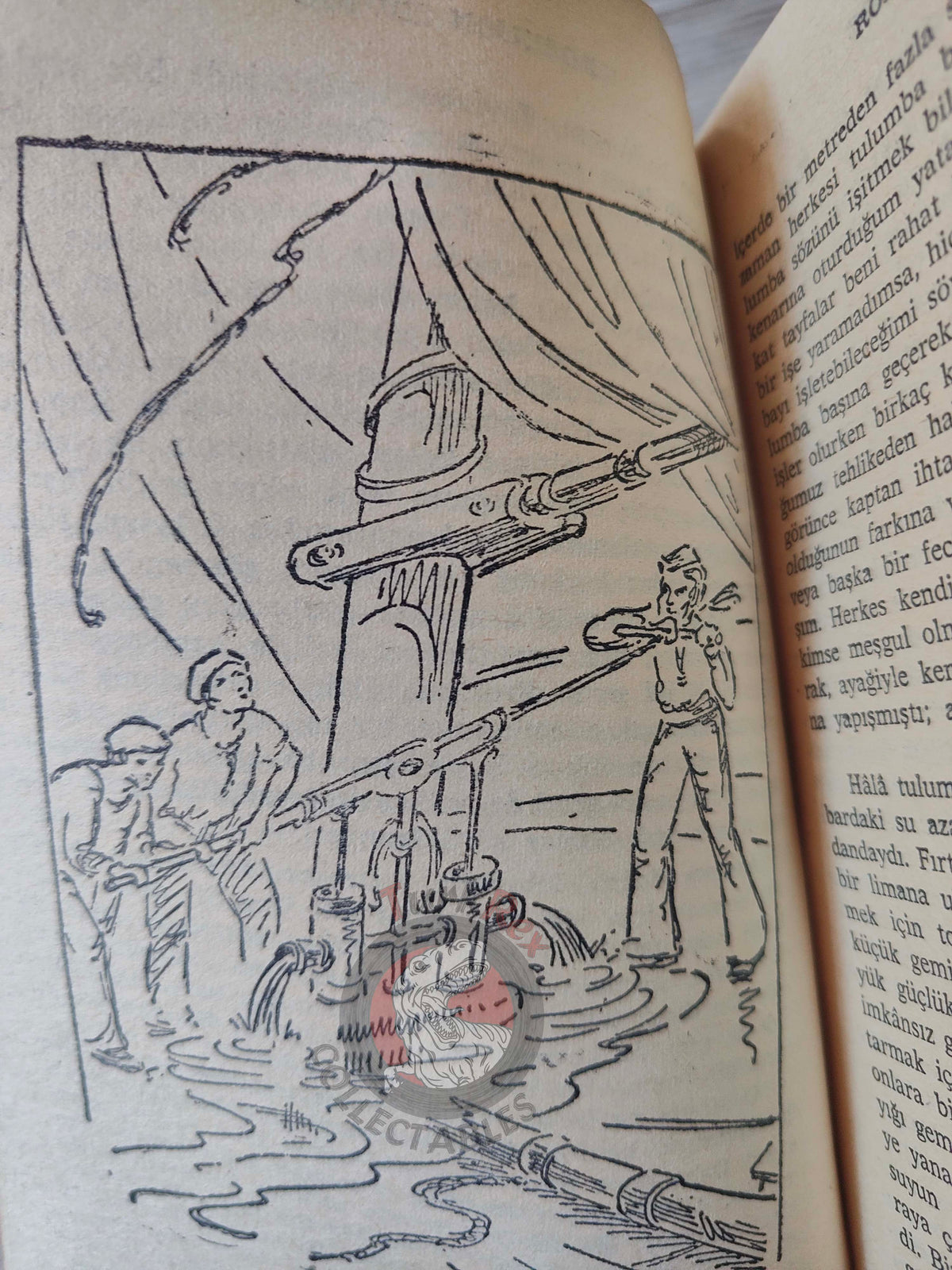 Daniel Defoe – Robinson Crusoe 1970 Turkish Book Turkey Illustrated