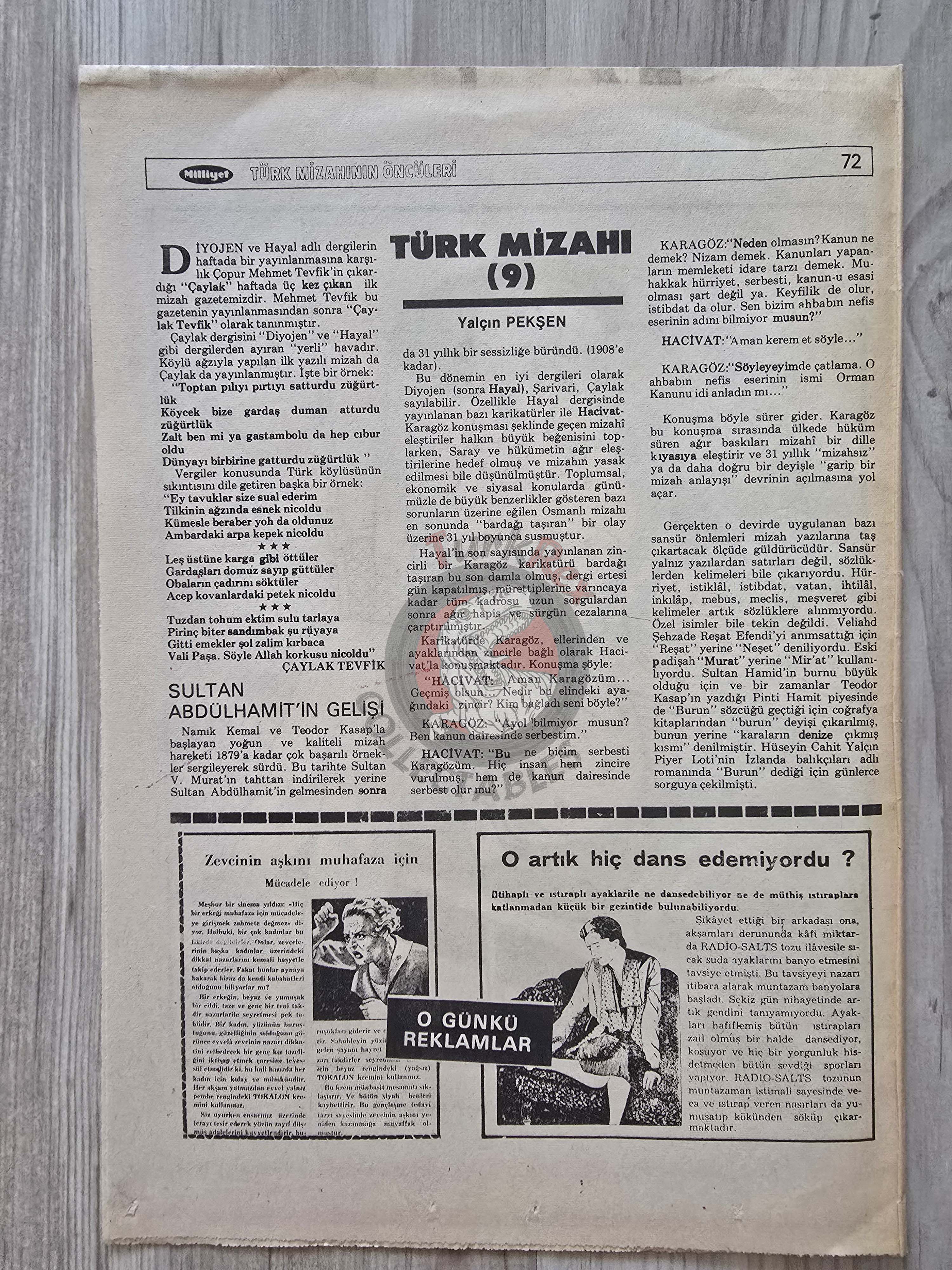 Pioneers of Turkish Humor Şevki Çankaya 1981 Turkish Comic Turkey WW2 Hitler