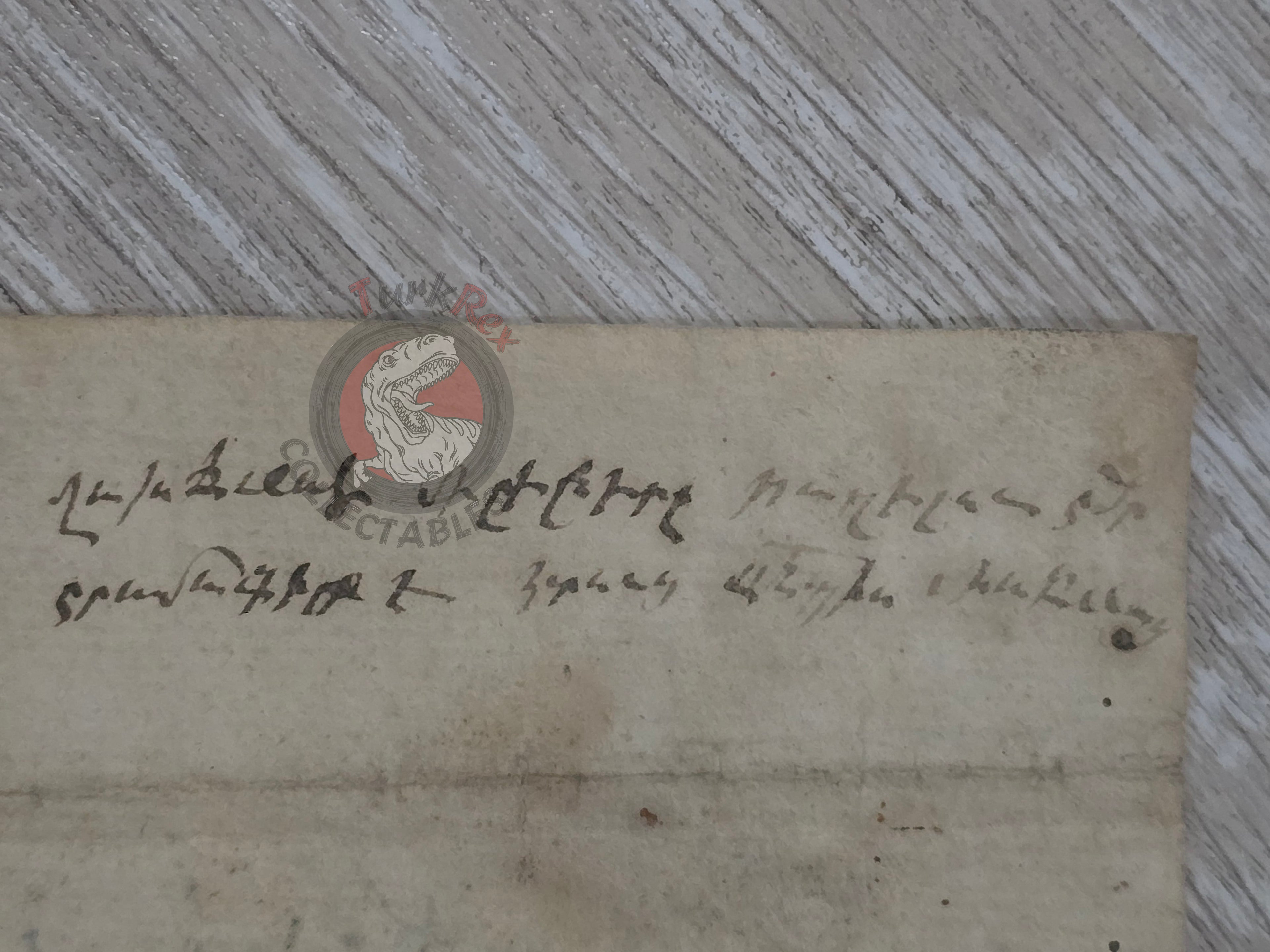 Ottoman Document Concerning the Ktuts (Çarpanak) Monastery Van 1819 Armenian