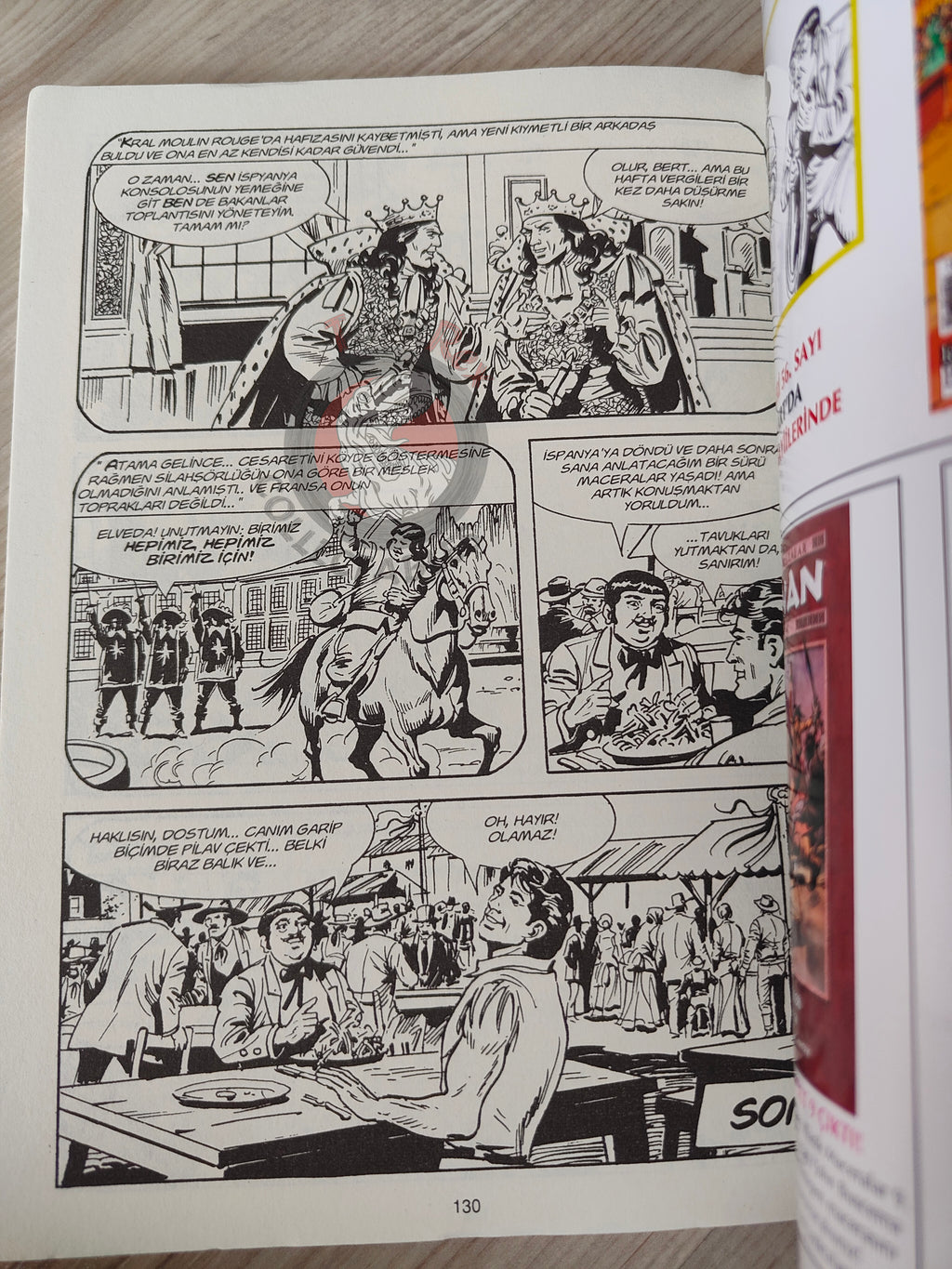 Zagor Cico #55 2007 Cico Moschettiere Turkish Comic Turkey #23